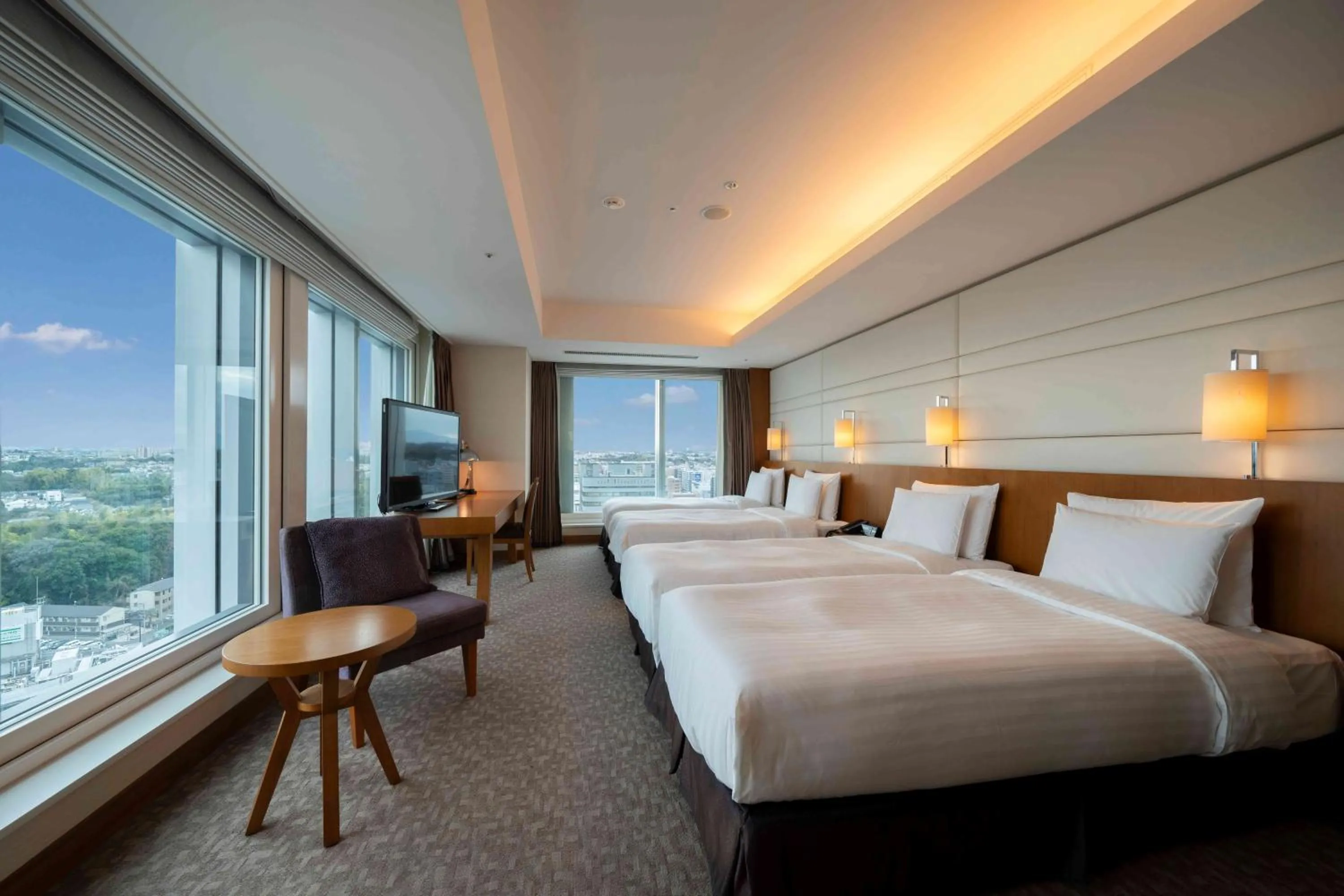 Photo of the whole room, Bed in Hotel Associa Shin-Yokohama