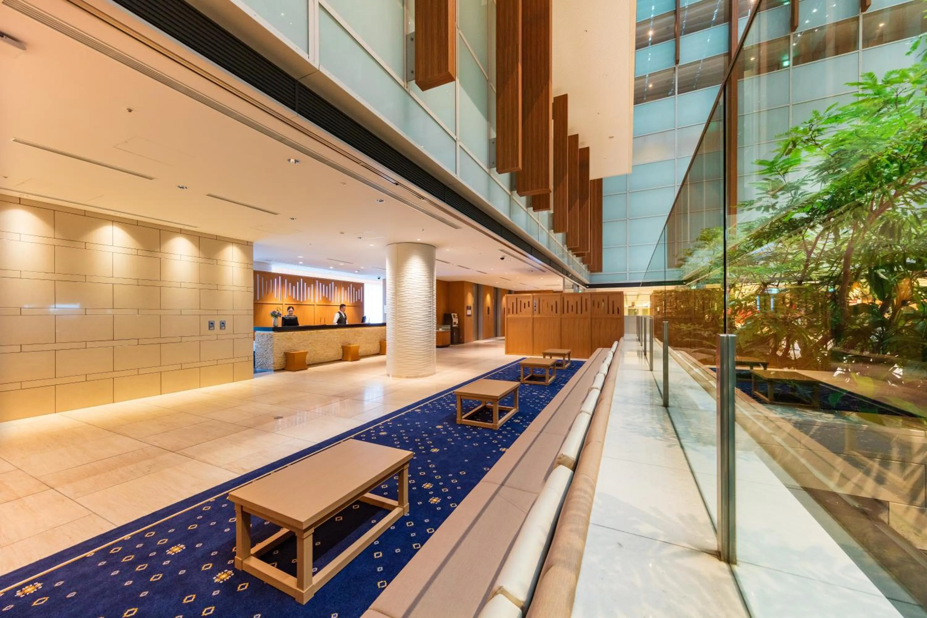 Lobby or reception in Hotel Associa Shin-Yokohama