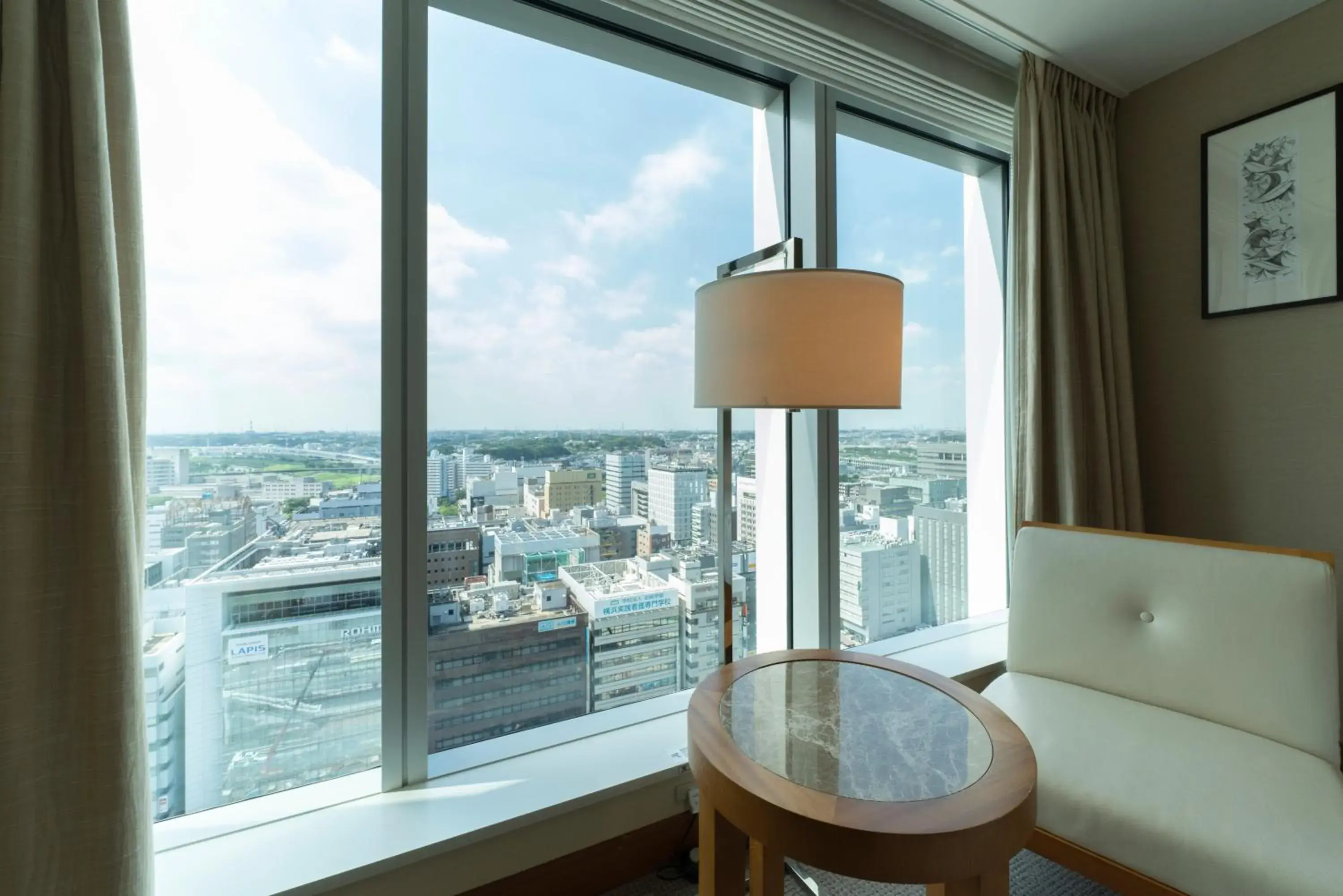 City view in Hotel Associa Shin-Yokohama City view in Hotel Associa Shin-Yokohama