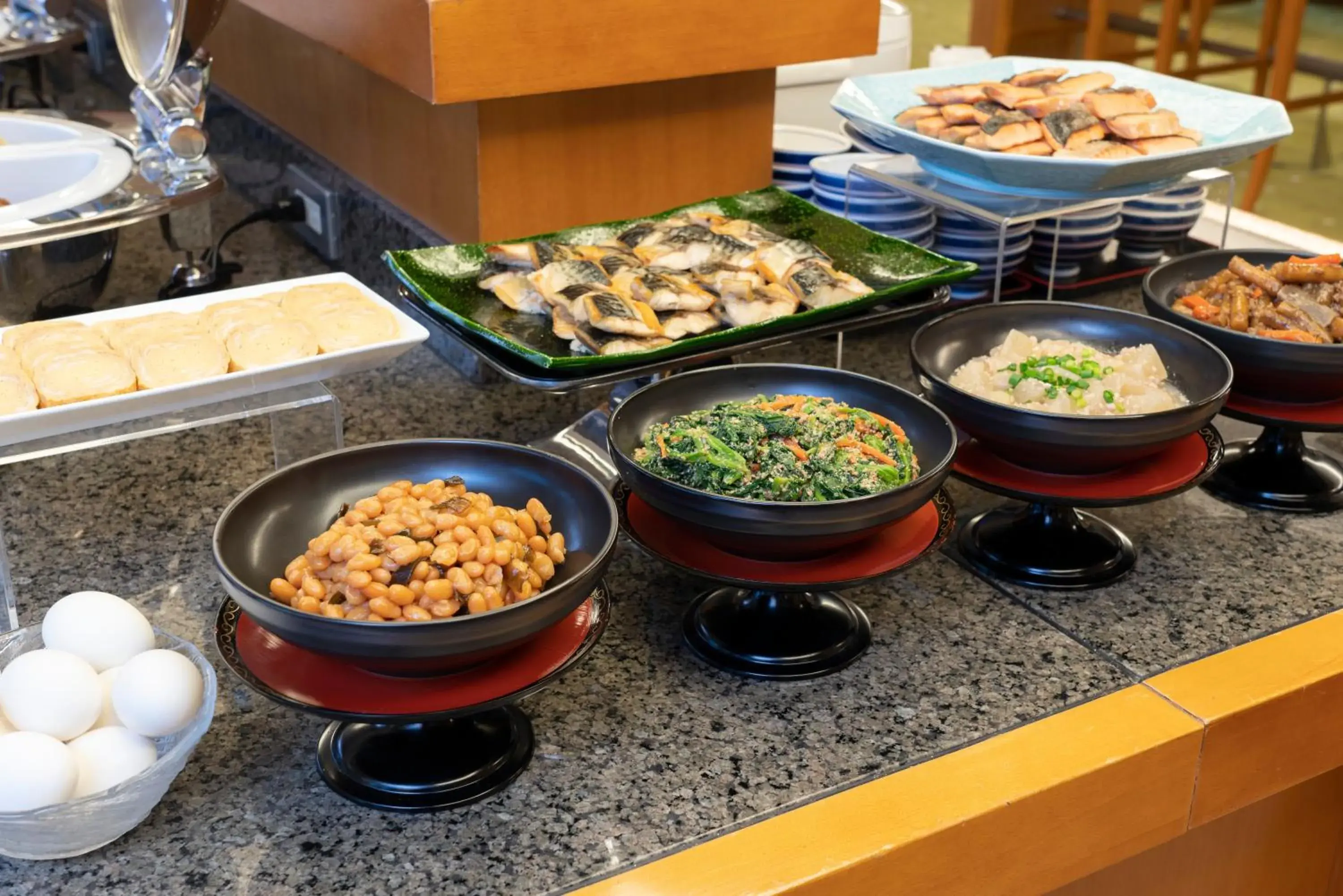 Buffet breakfast in Hotel Associa Shin-Yokohama Buffet breakfast in Hotel Associa Shin-Yokohama