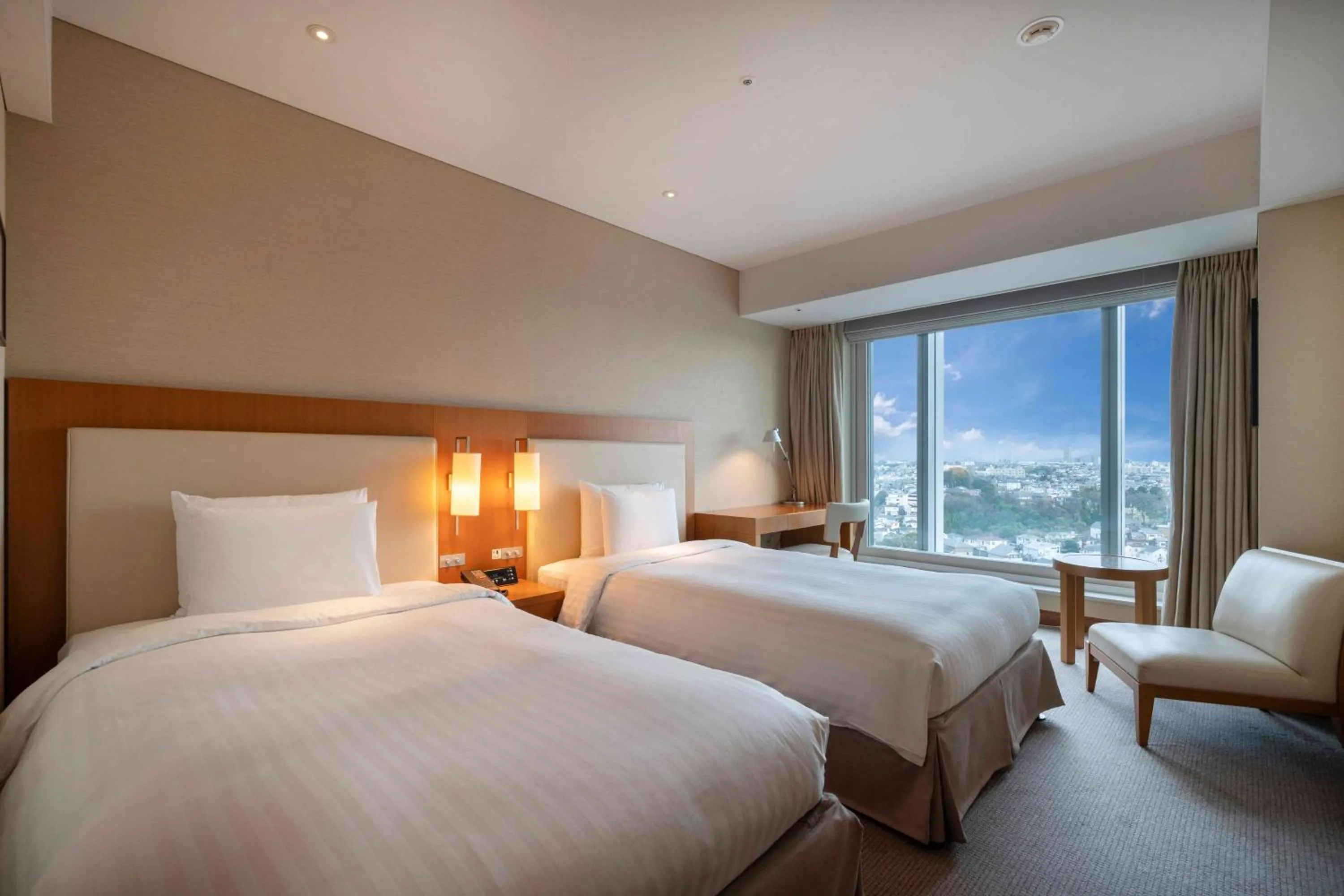 Photo of the whole room, Bed in Hotel Associa Shin-Yokohama