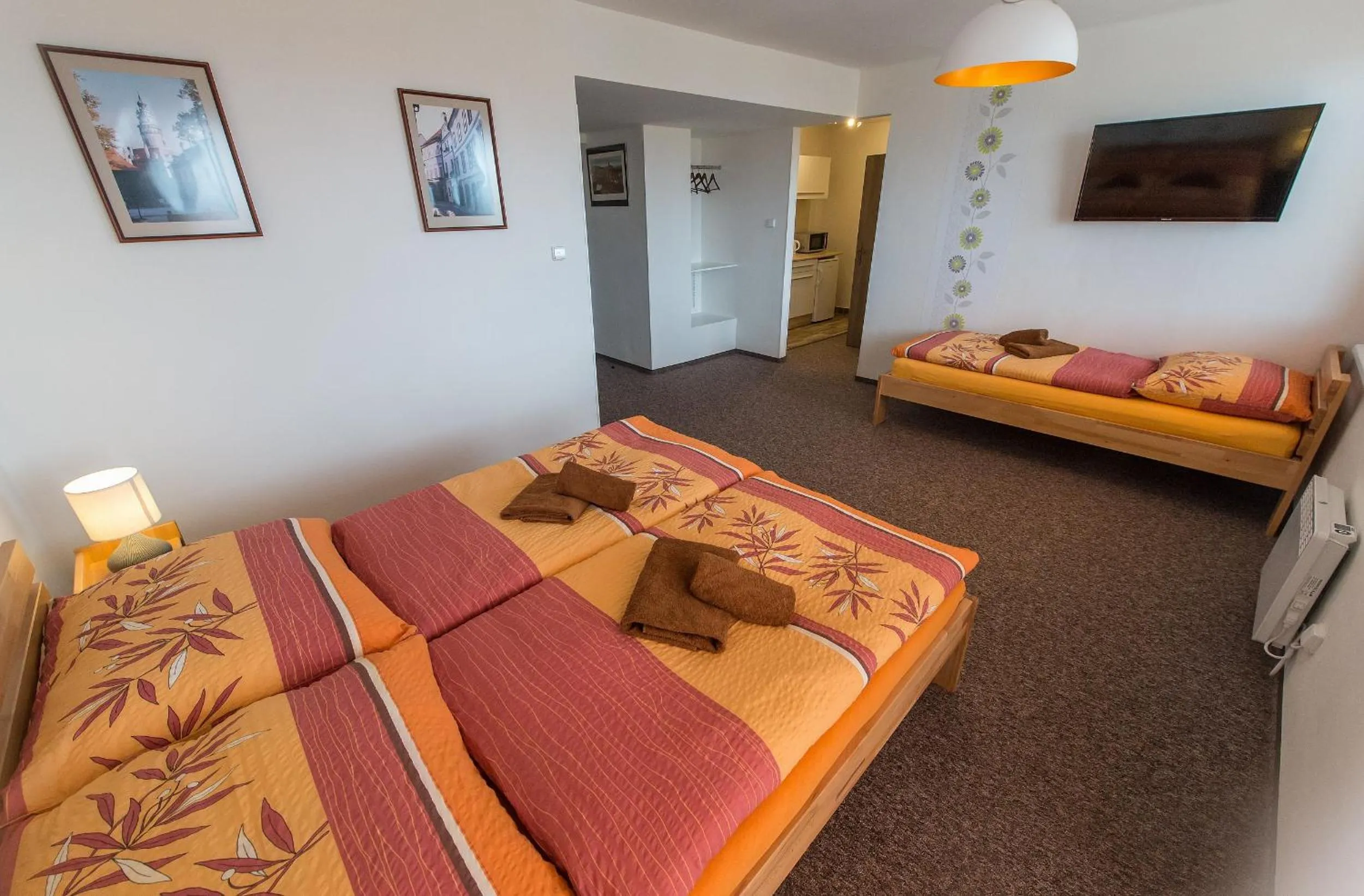 Bedroom, Bed in Penzion TOP