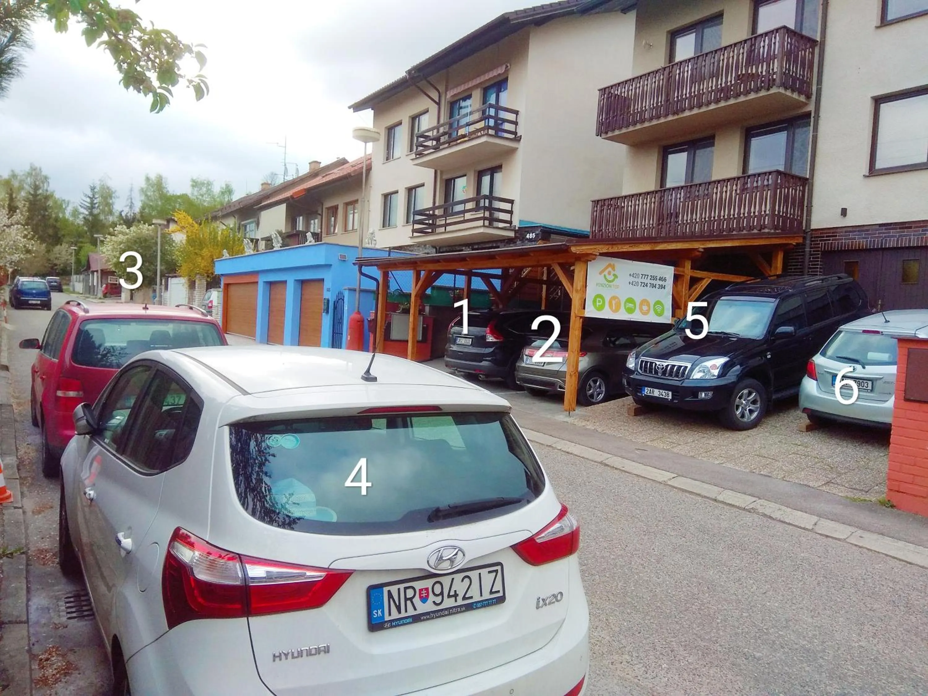 Property building in Penzion TOP