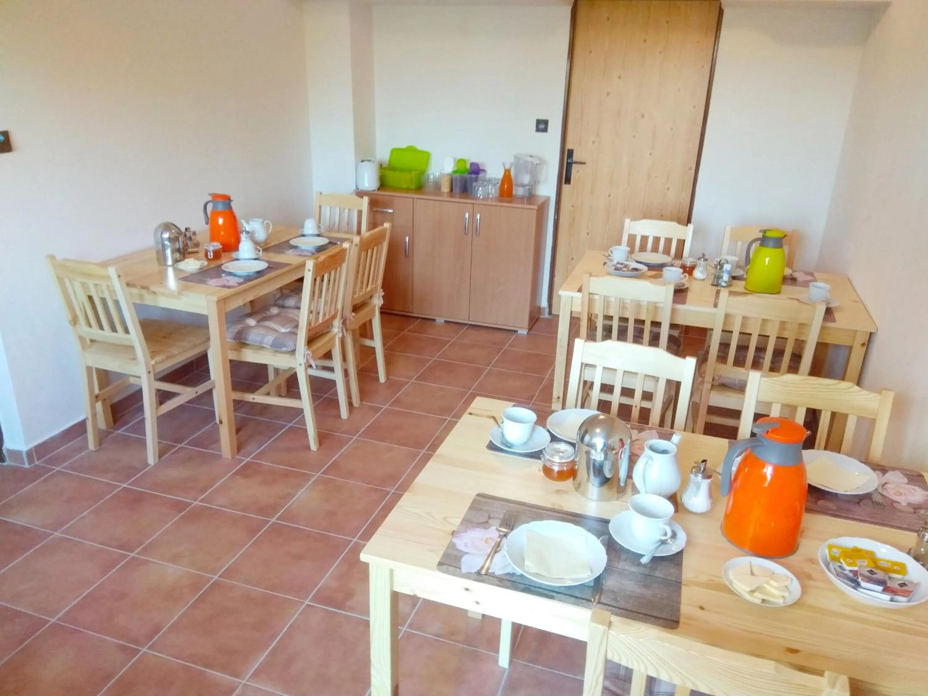 Seating area in Penzion TOP