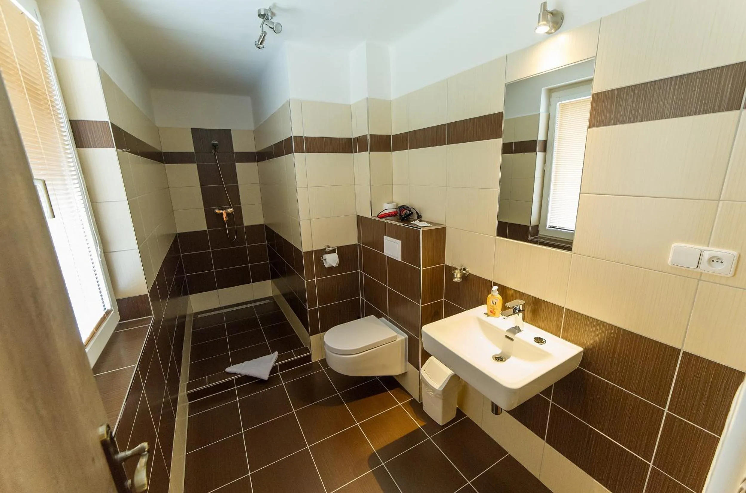 Bathroom in Penzion TOP