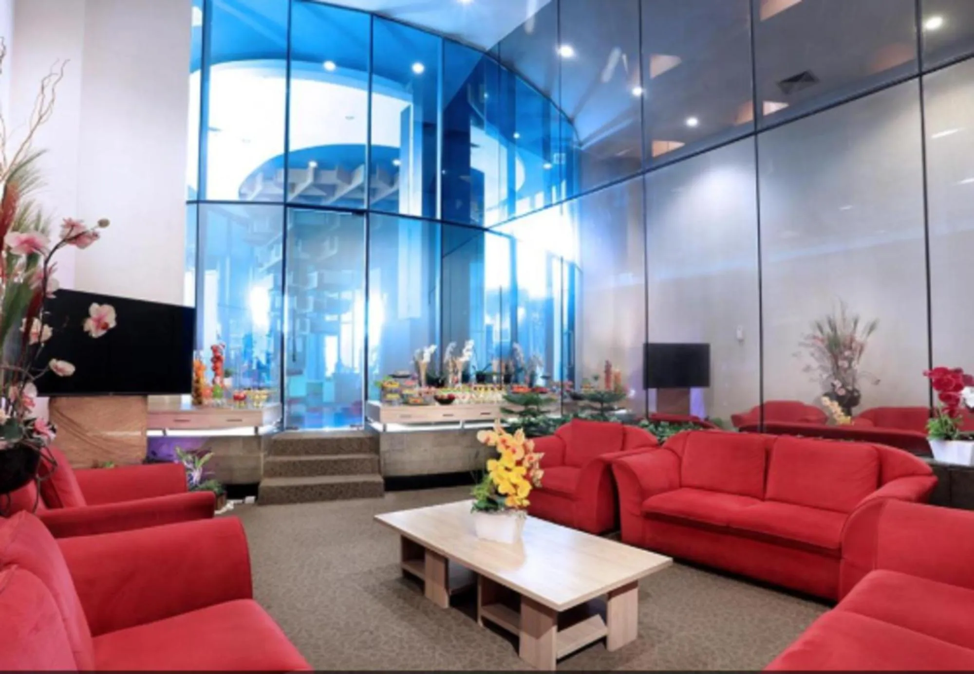 Seating area in Aston Palembang Hotel & Conference Centre