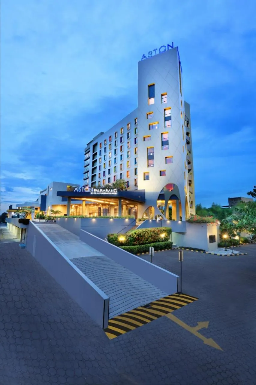Facade/entrance in Aston Palembang Hotel & Conference Centre