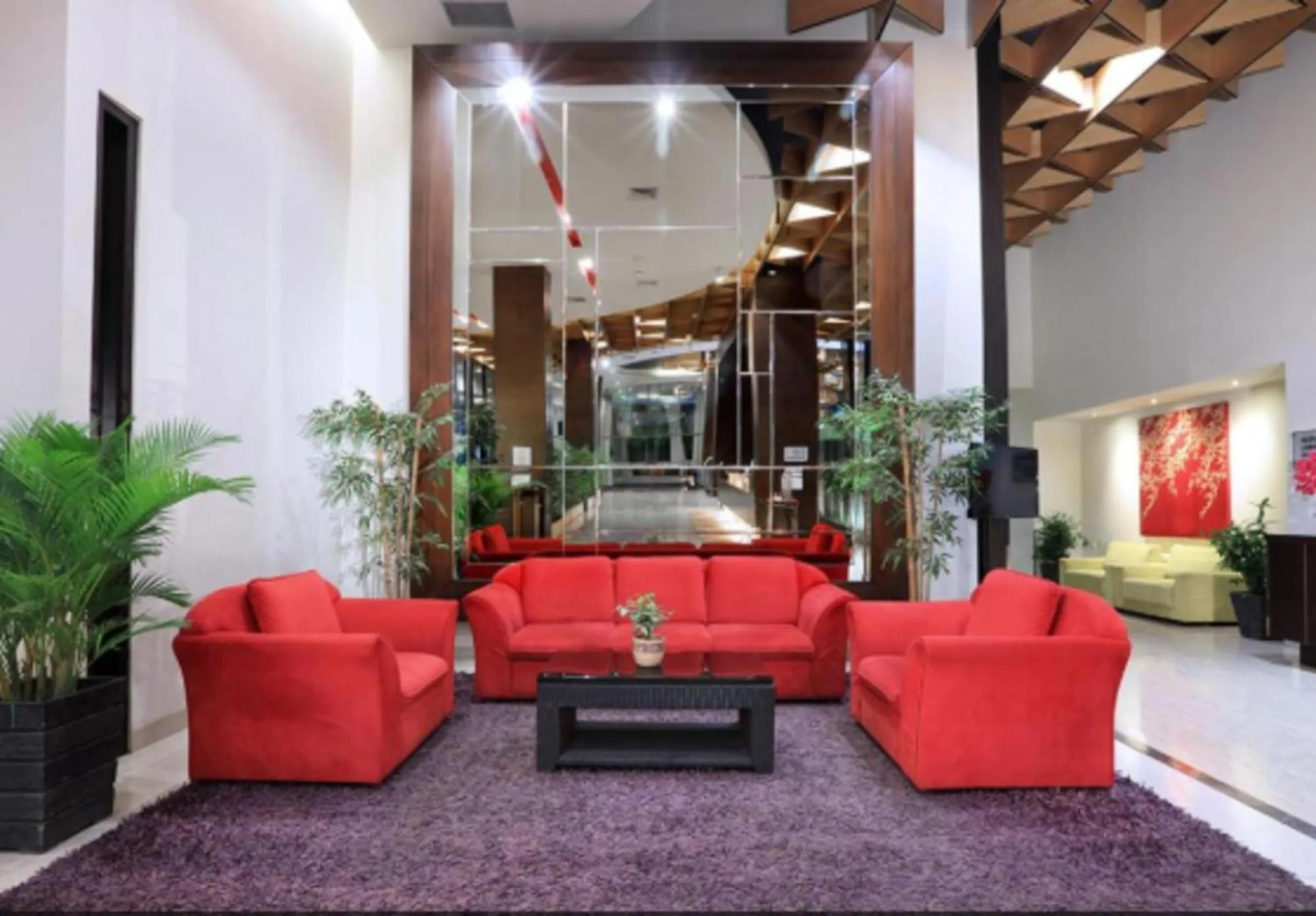 Seating area in Aston Palembang Hotel & Conference Centre