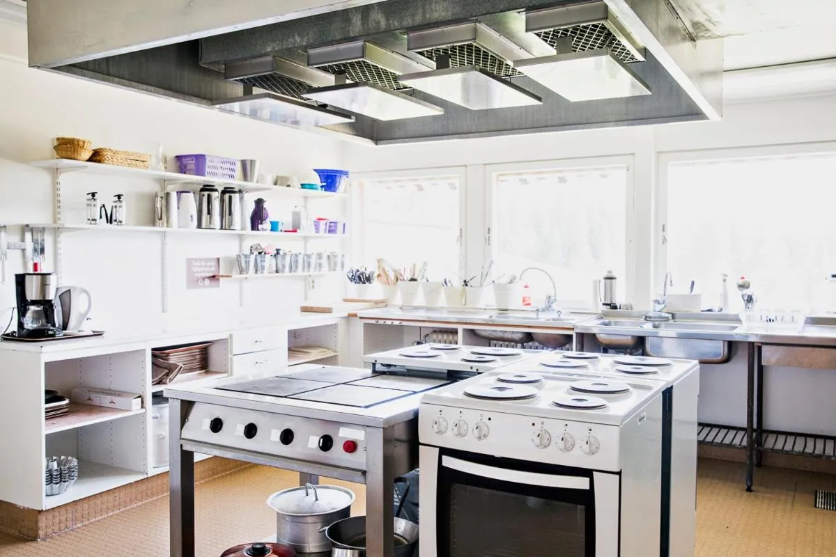 Kitchen or kitchenette in Renfjällsgården