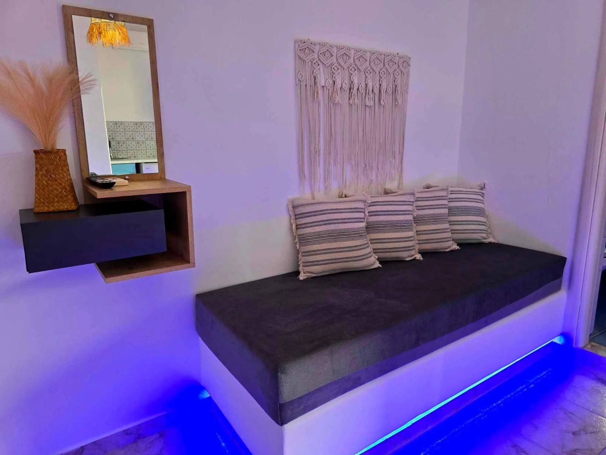 Living room in Papafotis Apartments & Suites