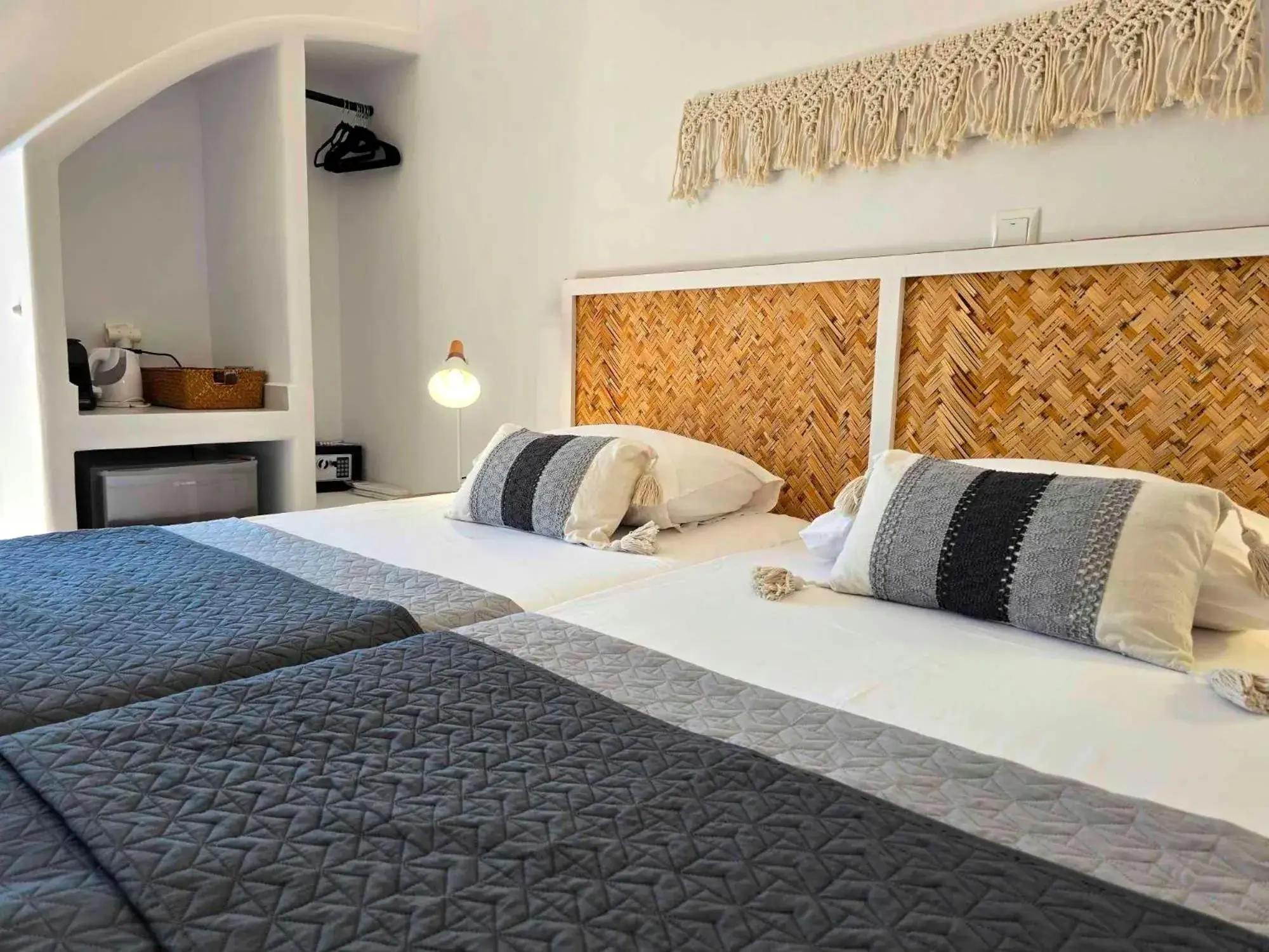Bed in Papafotis Apartments & Suites Bed in Papafotis Apartments & Suites