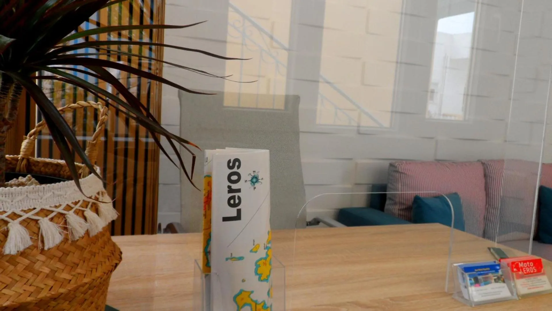 Lobby or reception in Papafotis Apartments & Suites