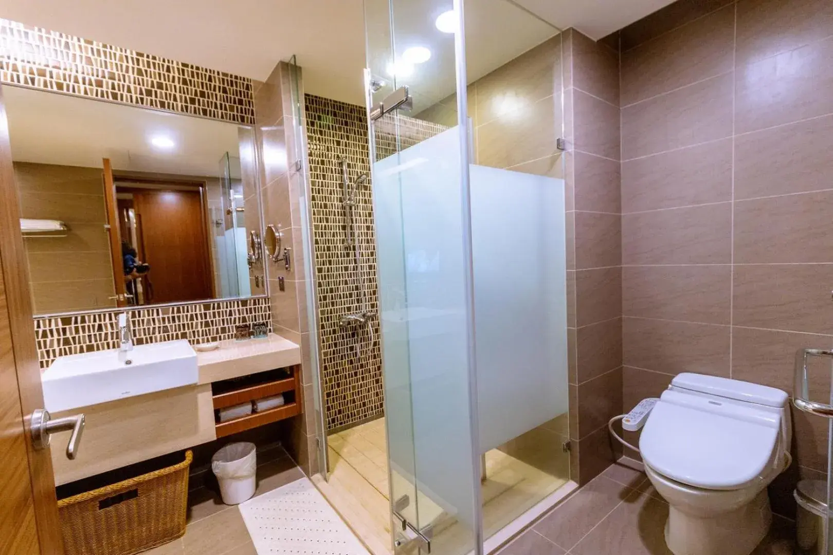 Bathroom in Fullon Hotel Tamsui Fishermen's Wharf