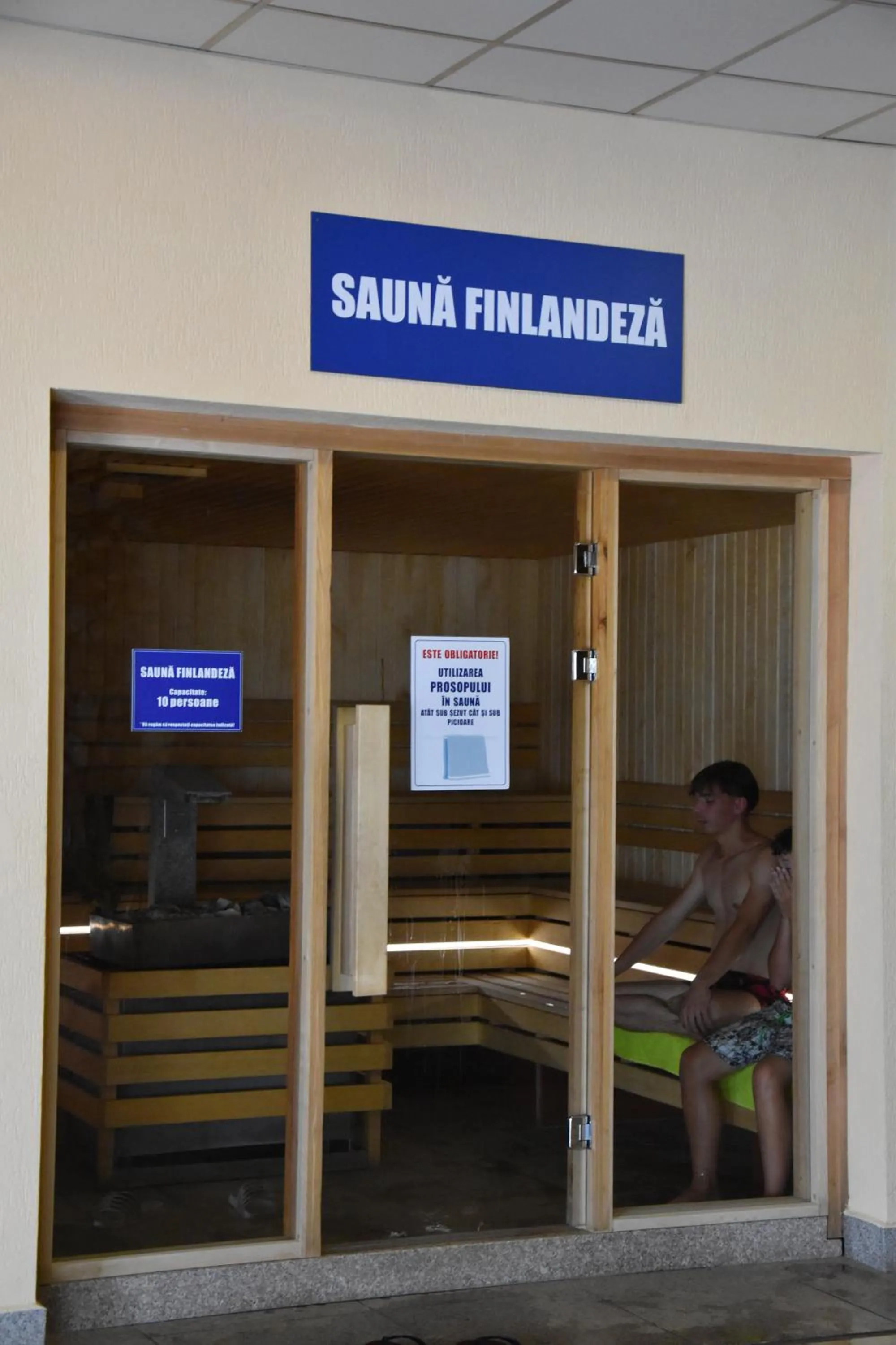 Sauna in Hotel Alinalex - Paradisul Acvatic