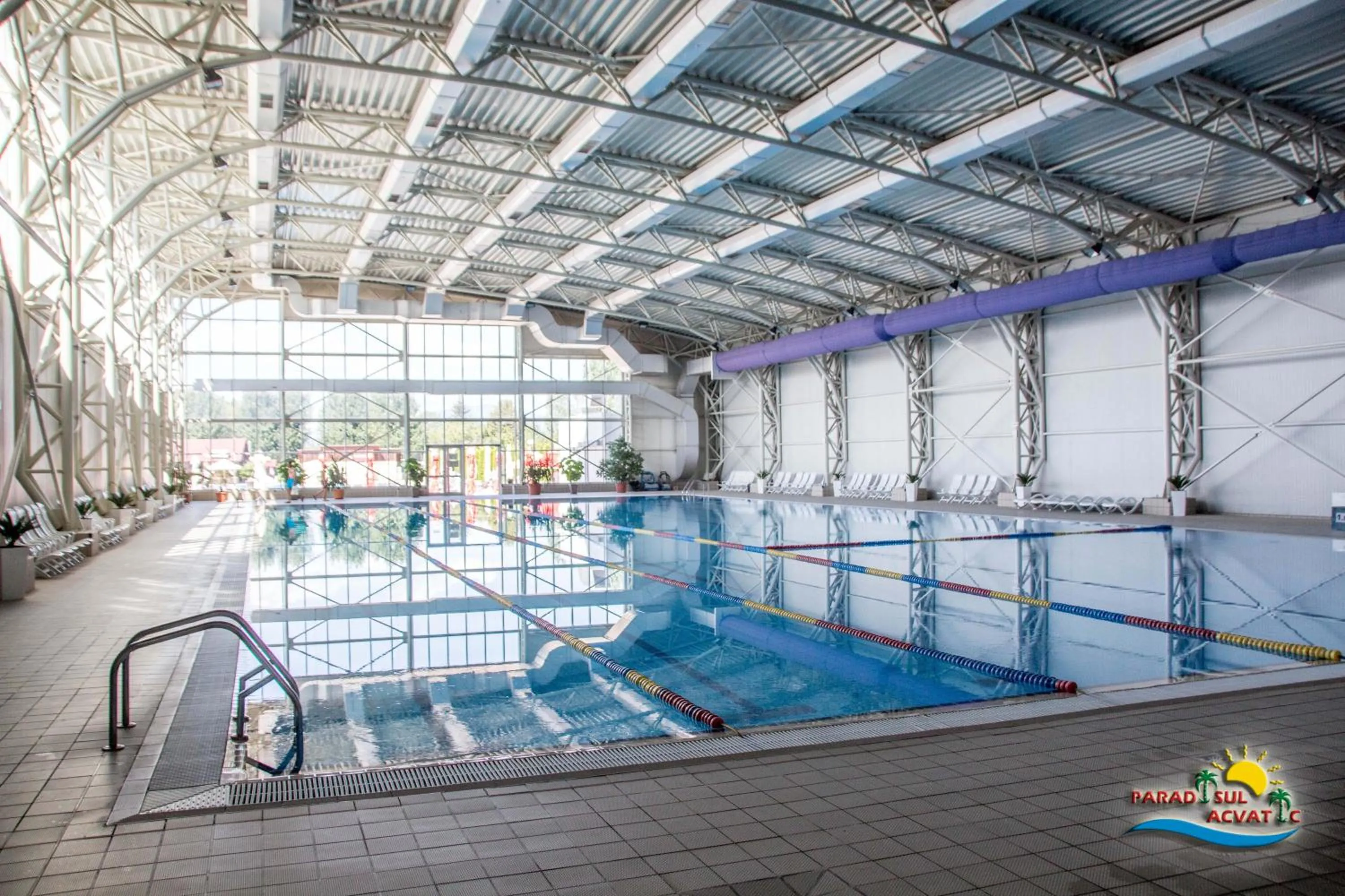 Swimming pool in Hotel Alinalex - Paradisul Acvatic