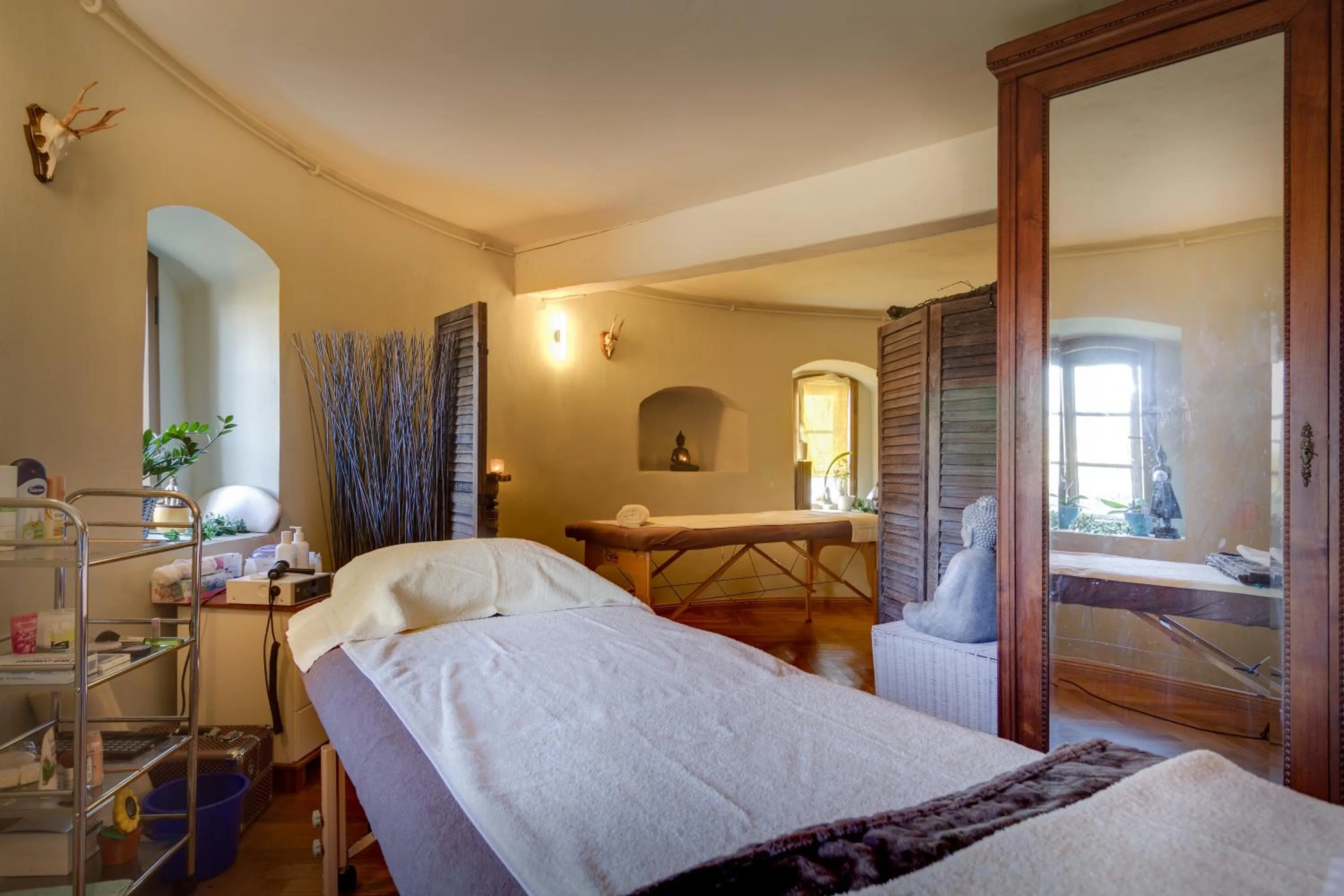 Spa and wellness centre/facilities, Bed in Hotel Jagdschloss Letzlingen
