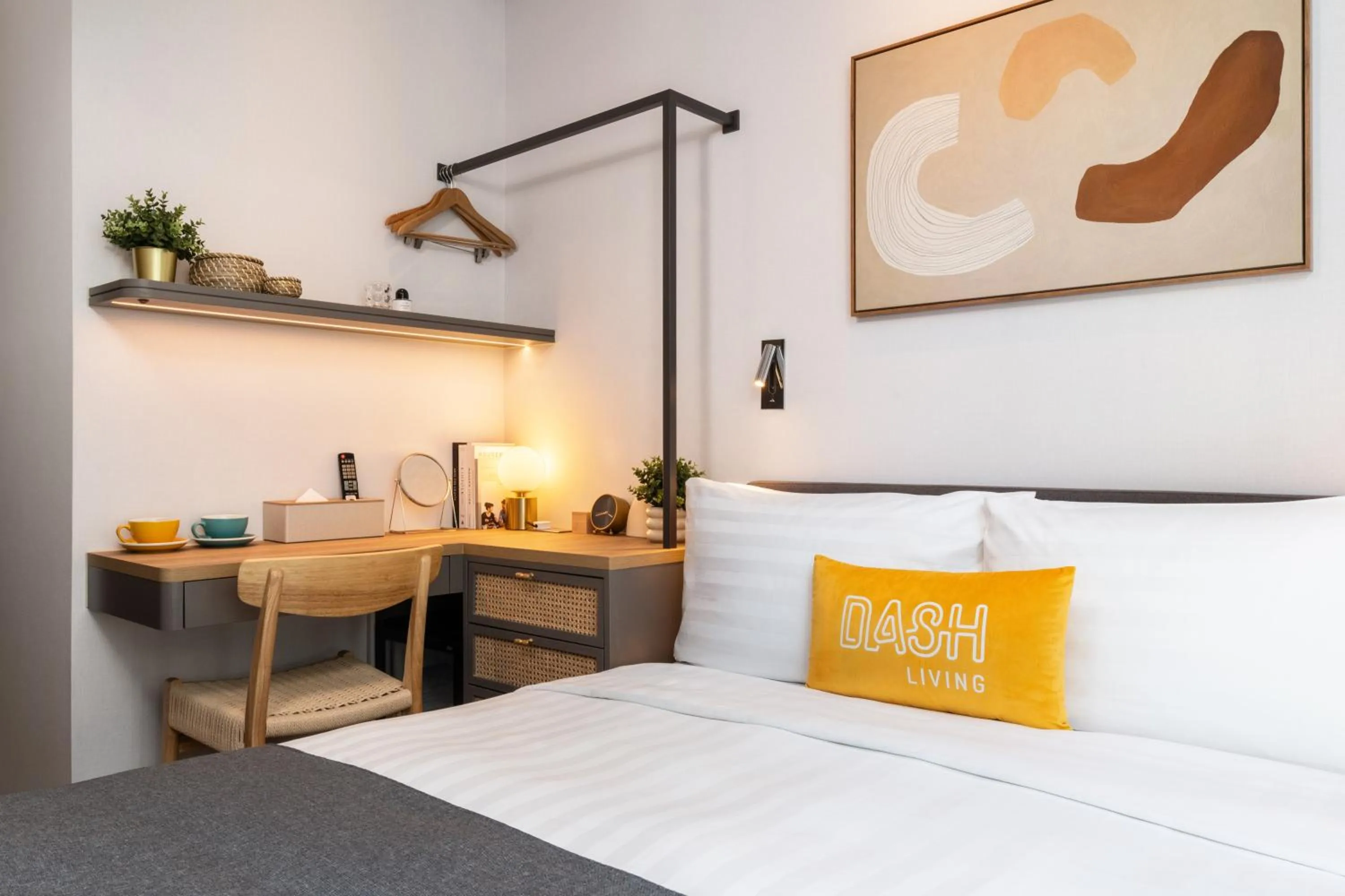 Bed in Dash Living on Queen's