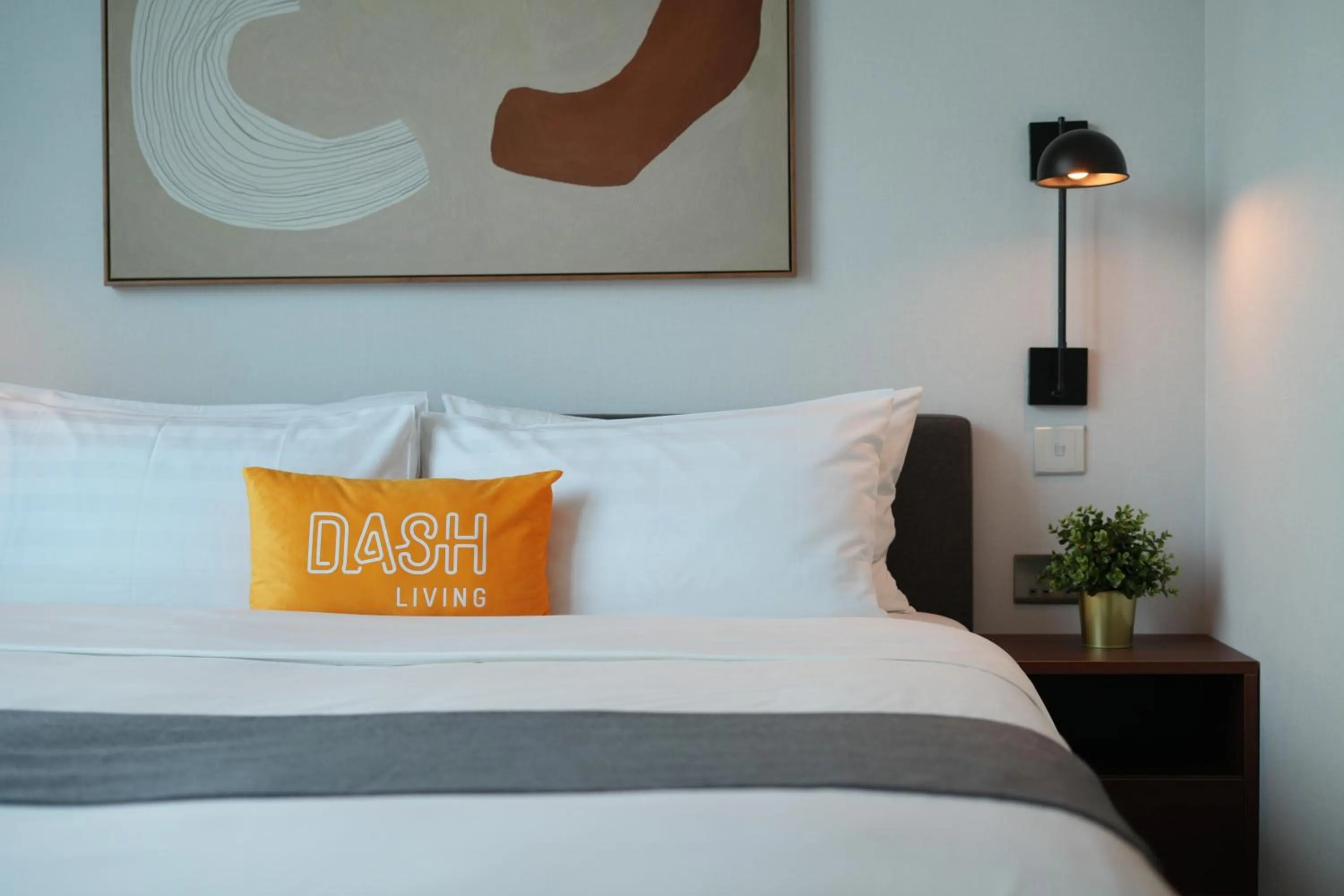 Bed in Dash Living on Queen's