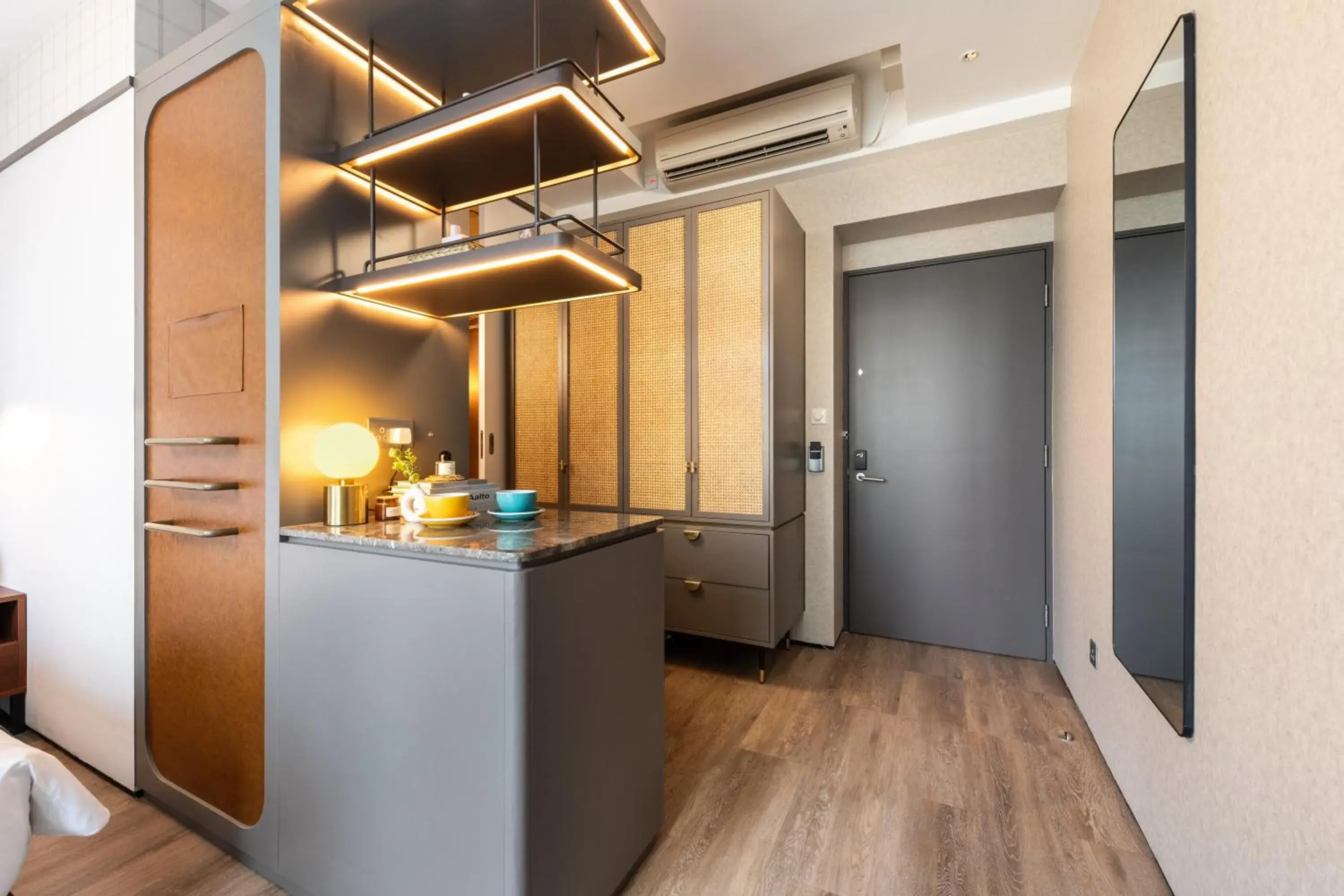 Bedroom in Dash Living on Queen's Bedroom in Dash Living on Queen's