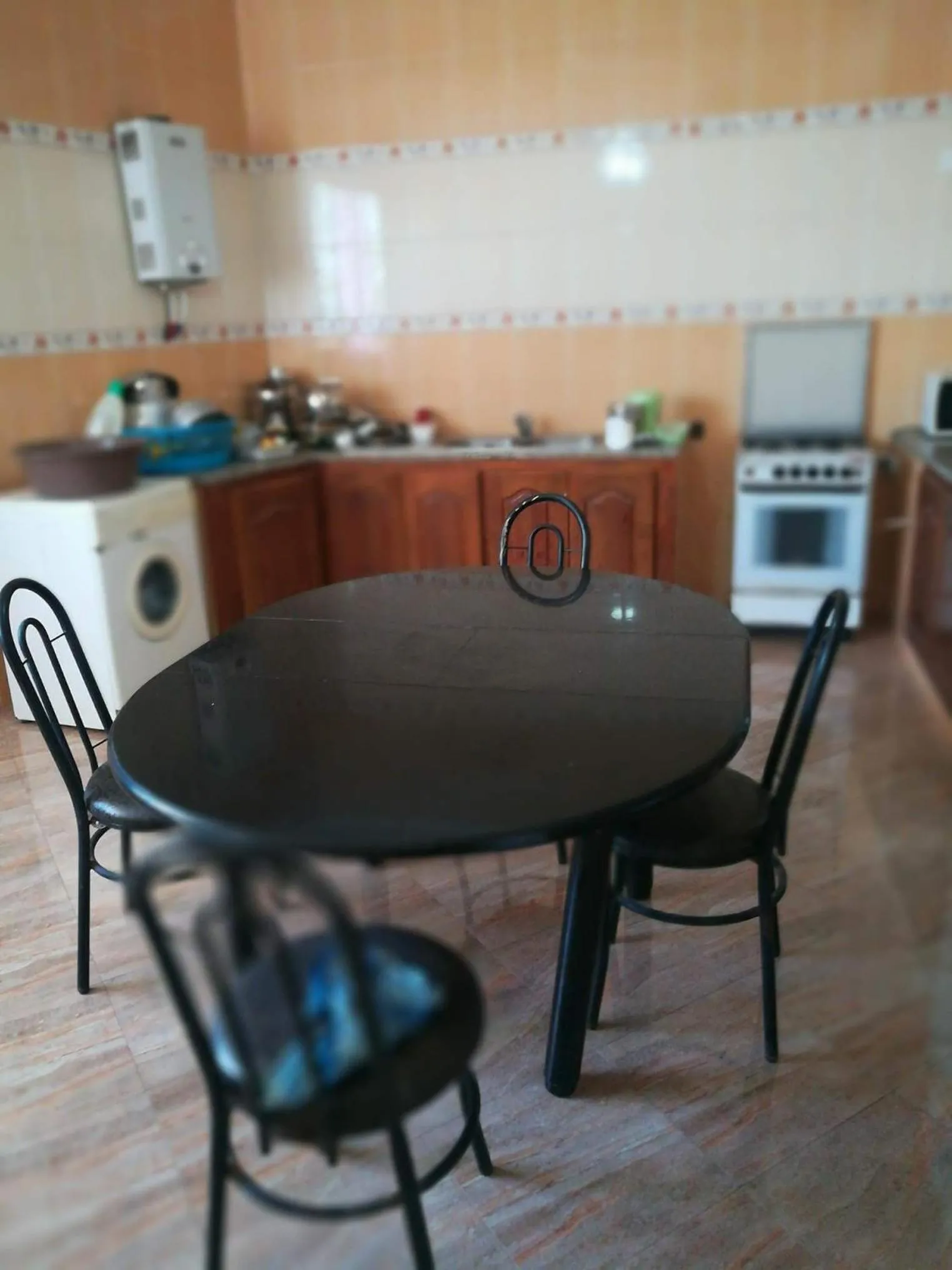 Dining area in Miriam Apartments