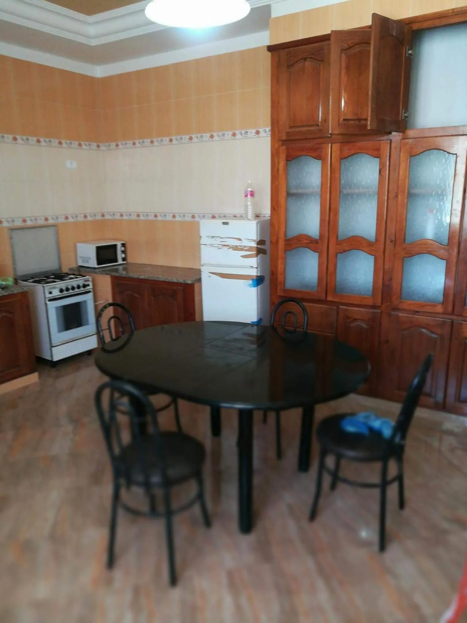 Kitchen or kitchenette in Miriam Apartments