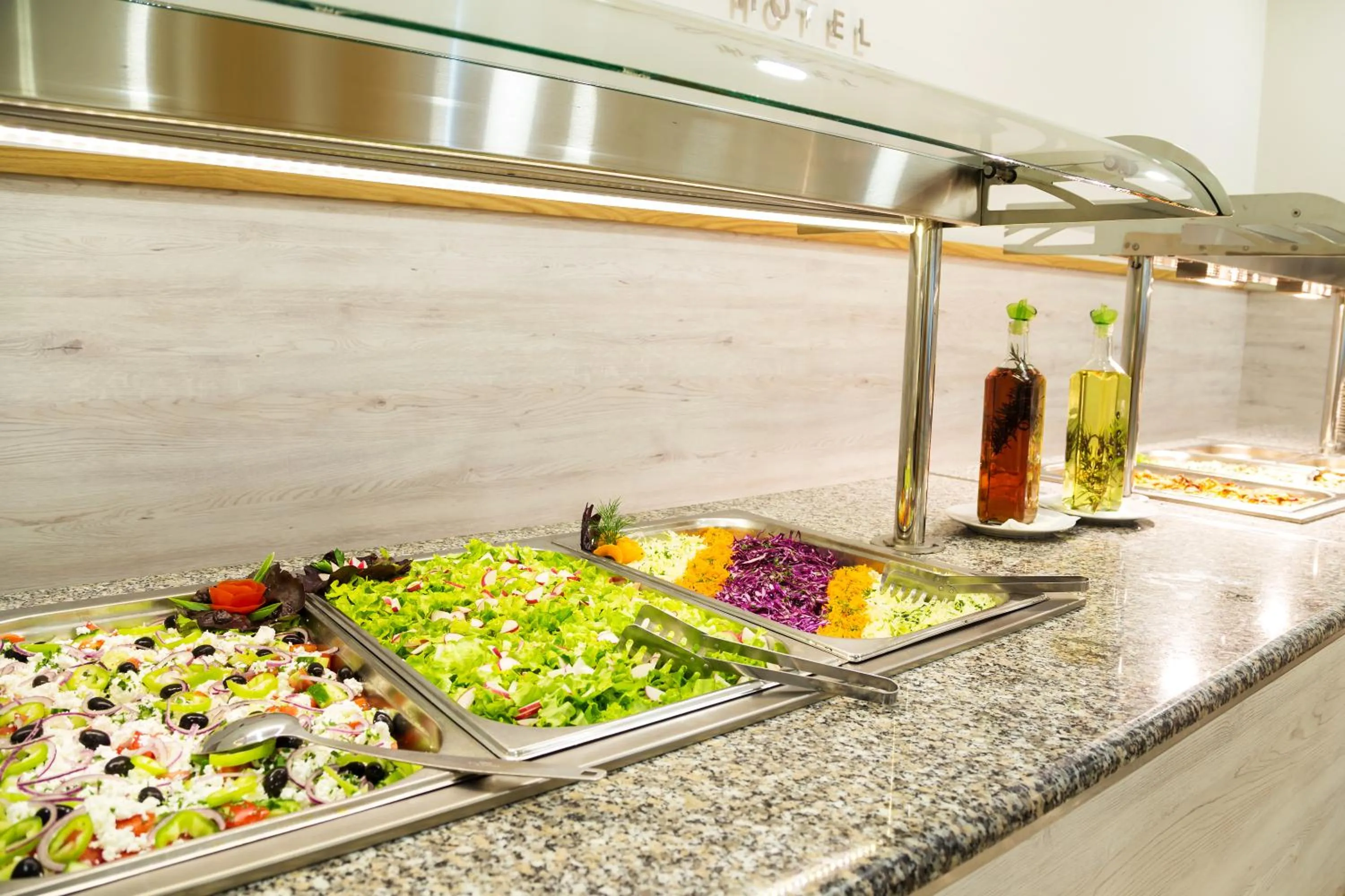 Food close-up in Ljuljak Hotel