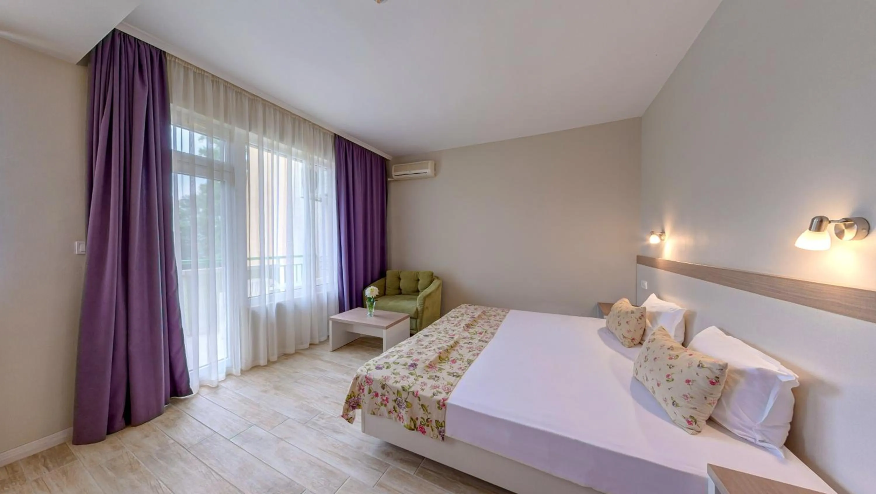 Bed in Ljuljak Hotel