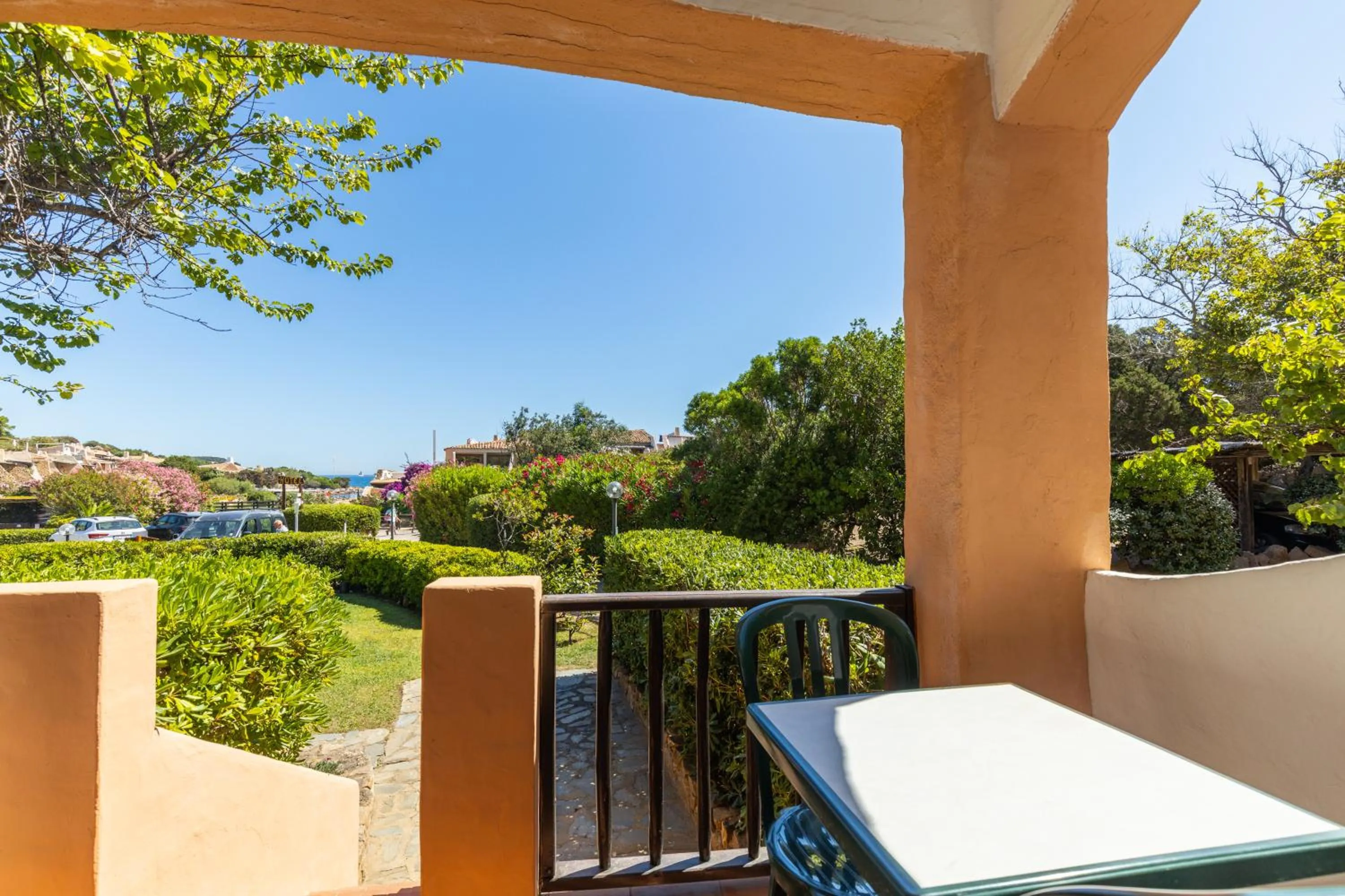 Balcony/Terrace in Hotel Piccolo Pevero