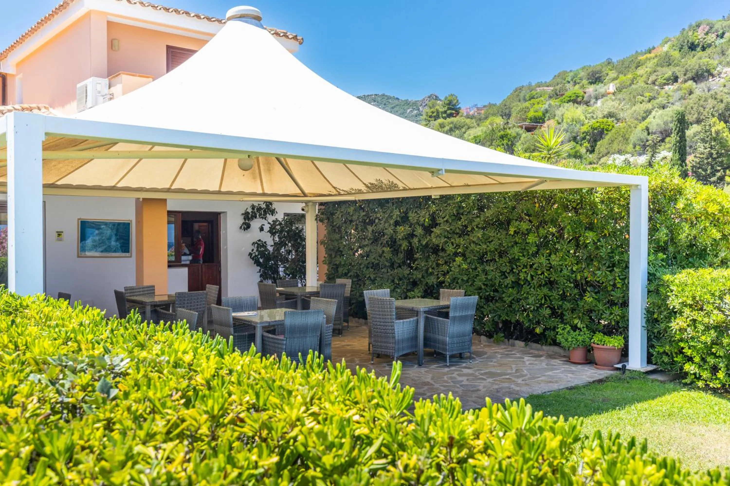 Property building in Hotel Piccolo Pevero