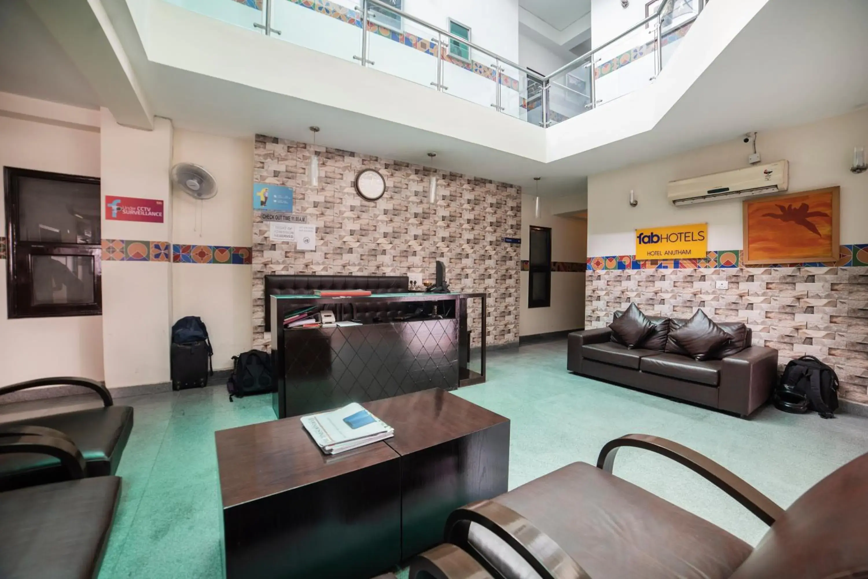 Lobby or reception in FabHotel Anutham Saket Lobby or reception in FabHotel Anutham Saket