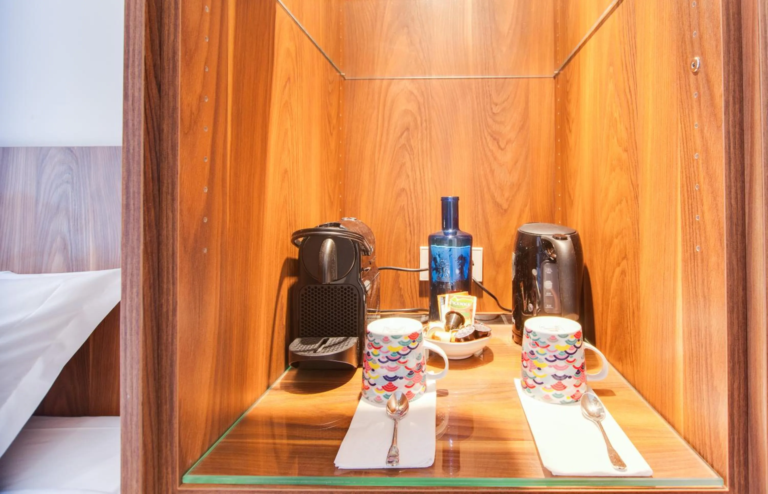 Coffee/tea facilities, Bed in Het Kabinet