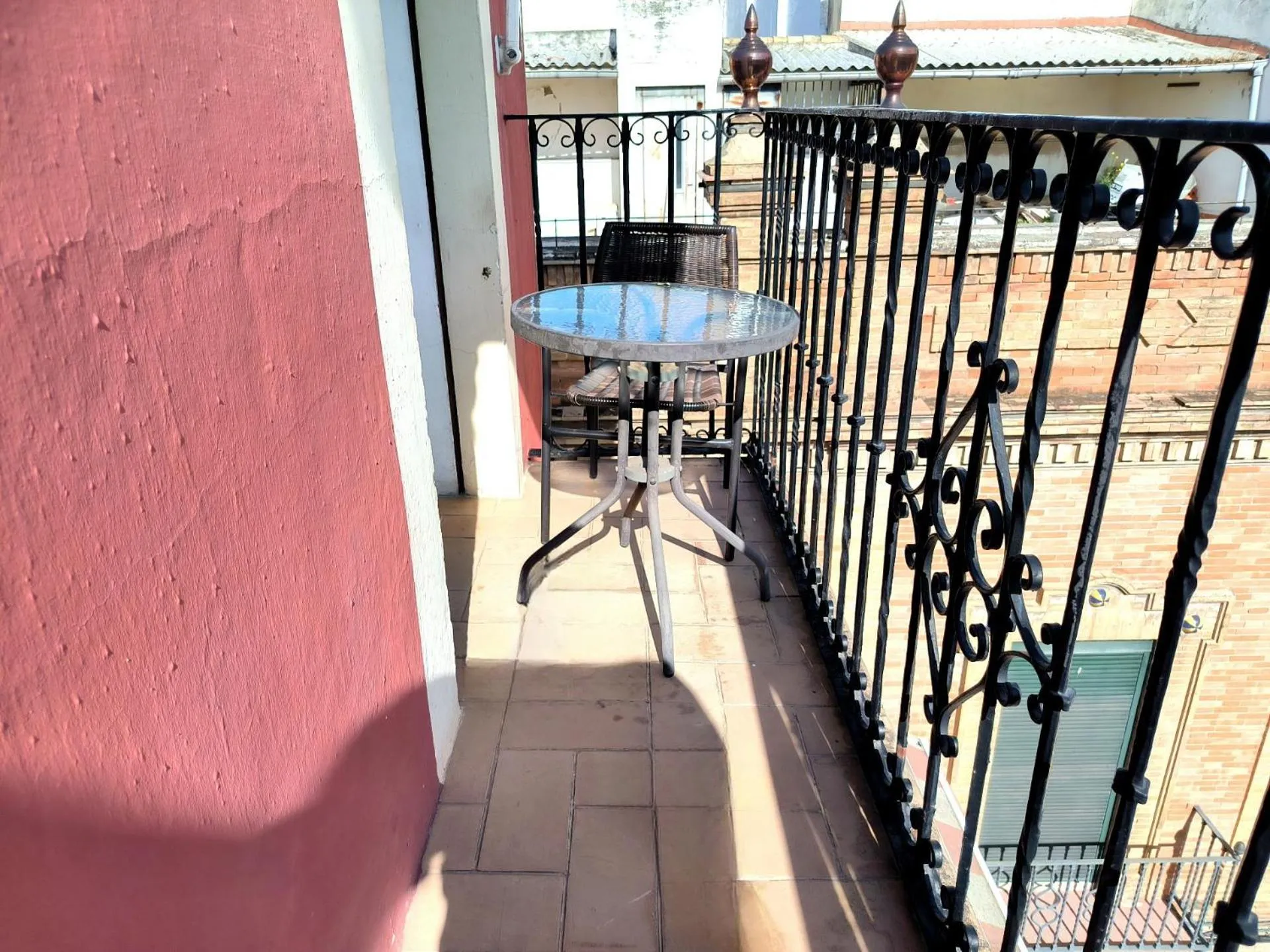 Balcony/Terrace in Pension Perez Montilla