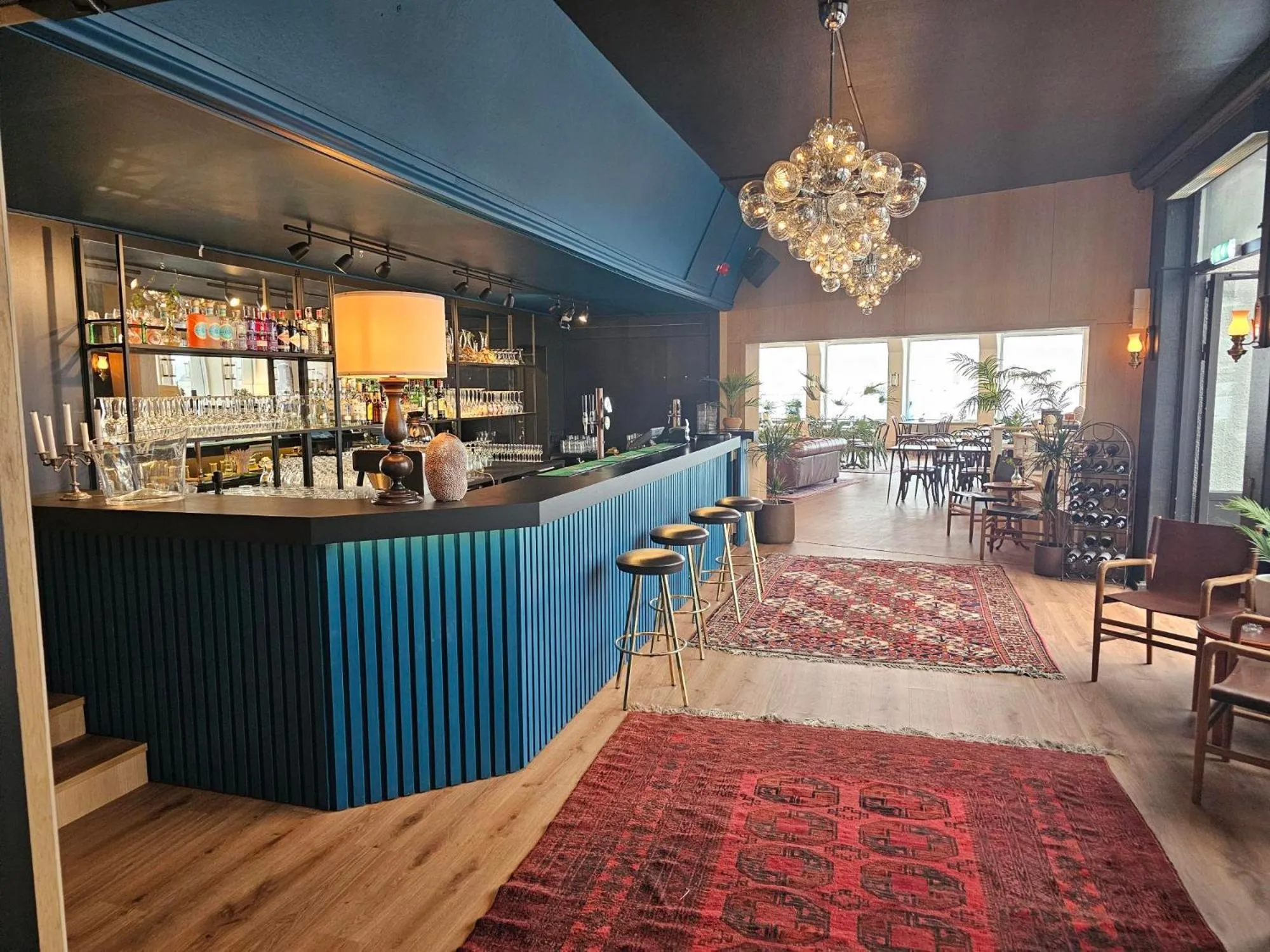 Lounge or bar in Hotel Lysekil