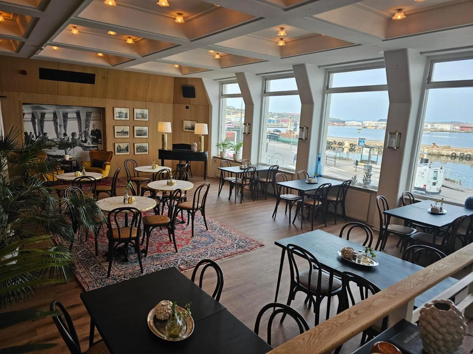 Dining area in Hotel Lysekil