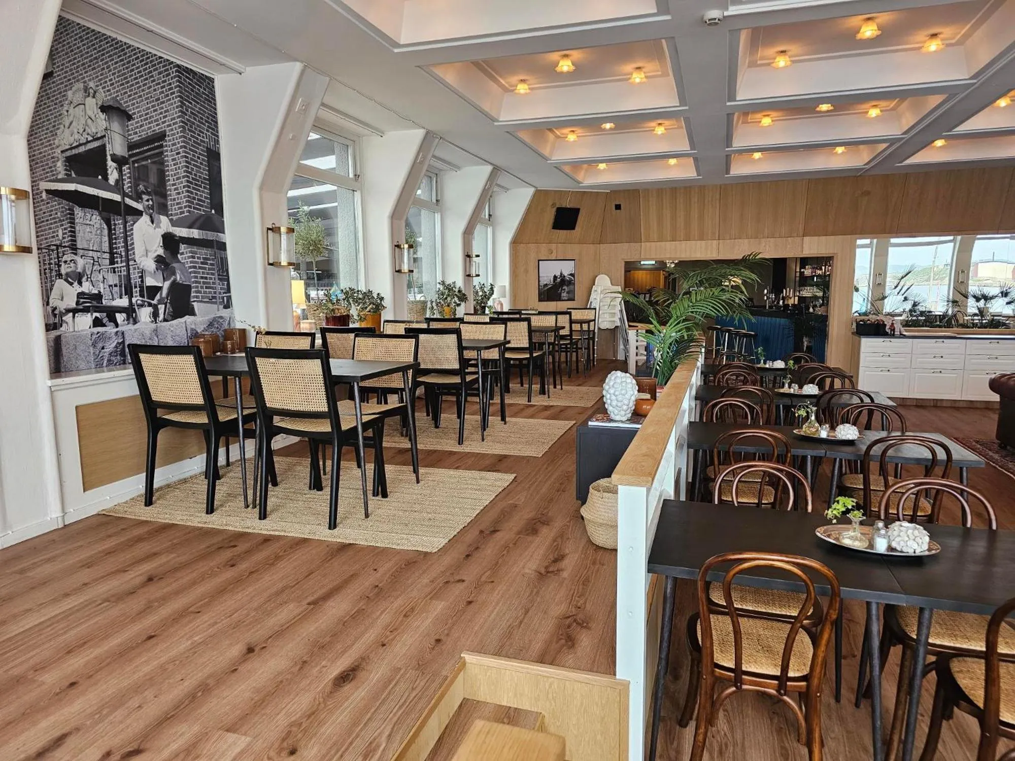 Dining area in Hotel Lysekil