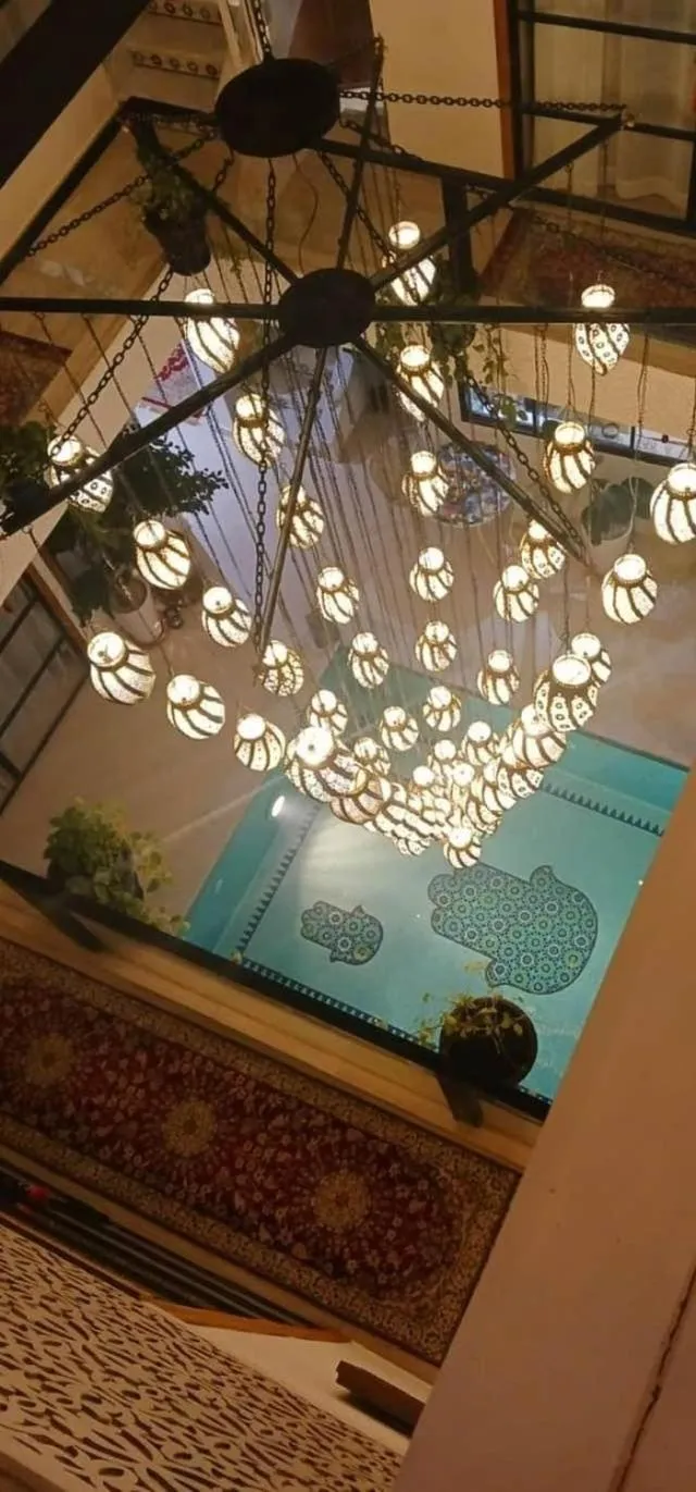 Pool view in Riad Tsar Mimoun