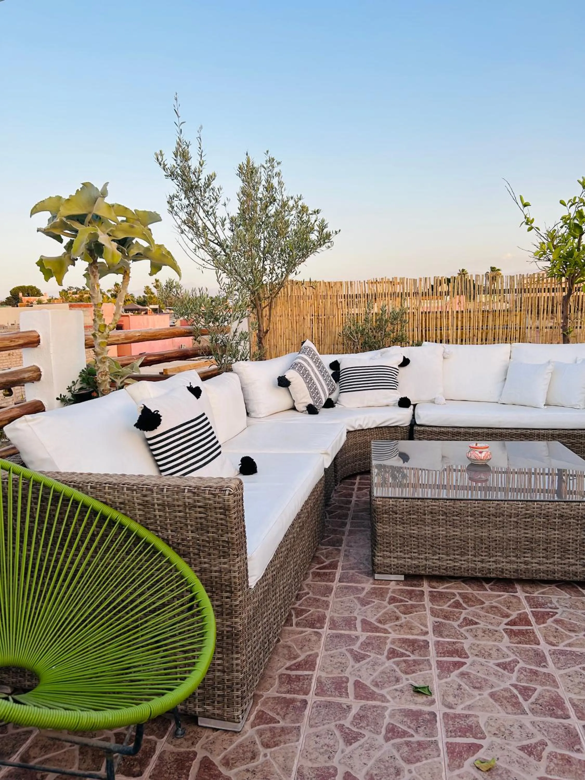 Patio in Riad Tsar Mimoun