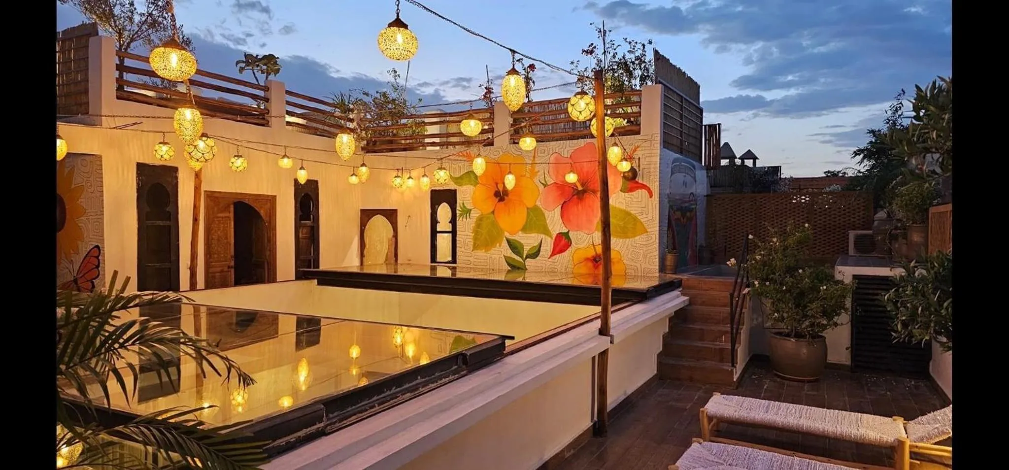 Night in Riad Tsar Mimoun