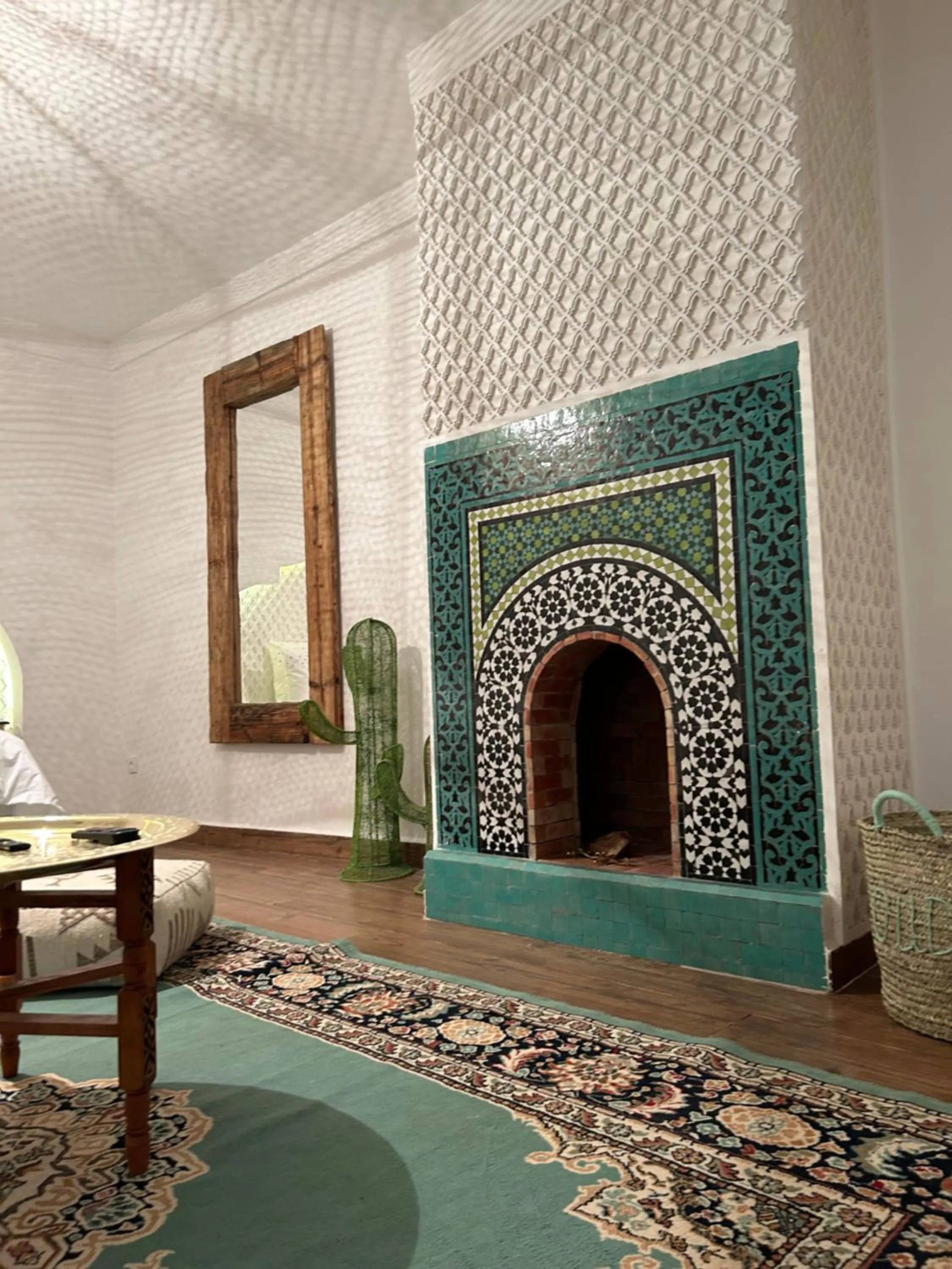 Living room in Riad Tsar Mimoun