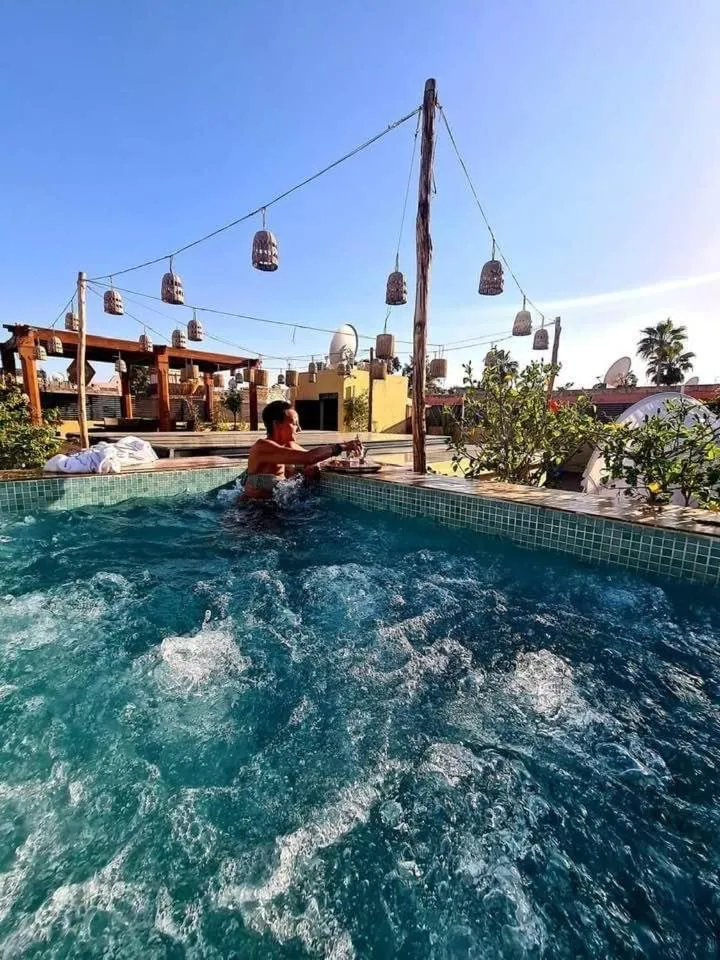 Swimming pool in Riad Tsar Mimoun