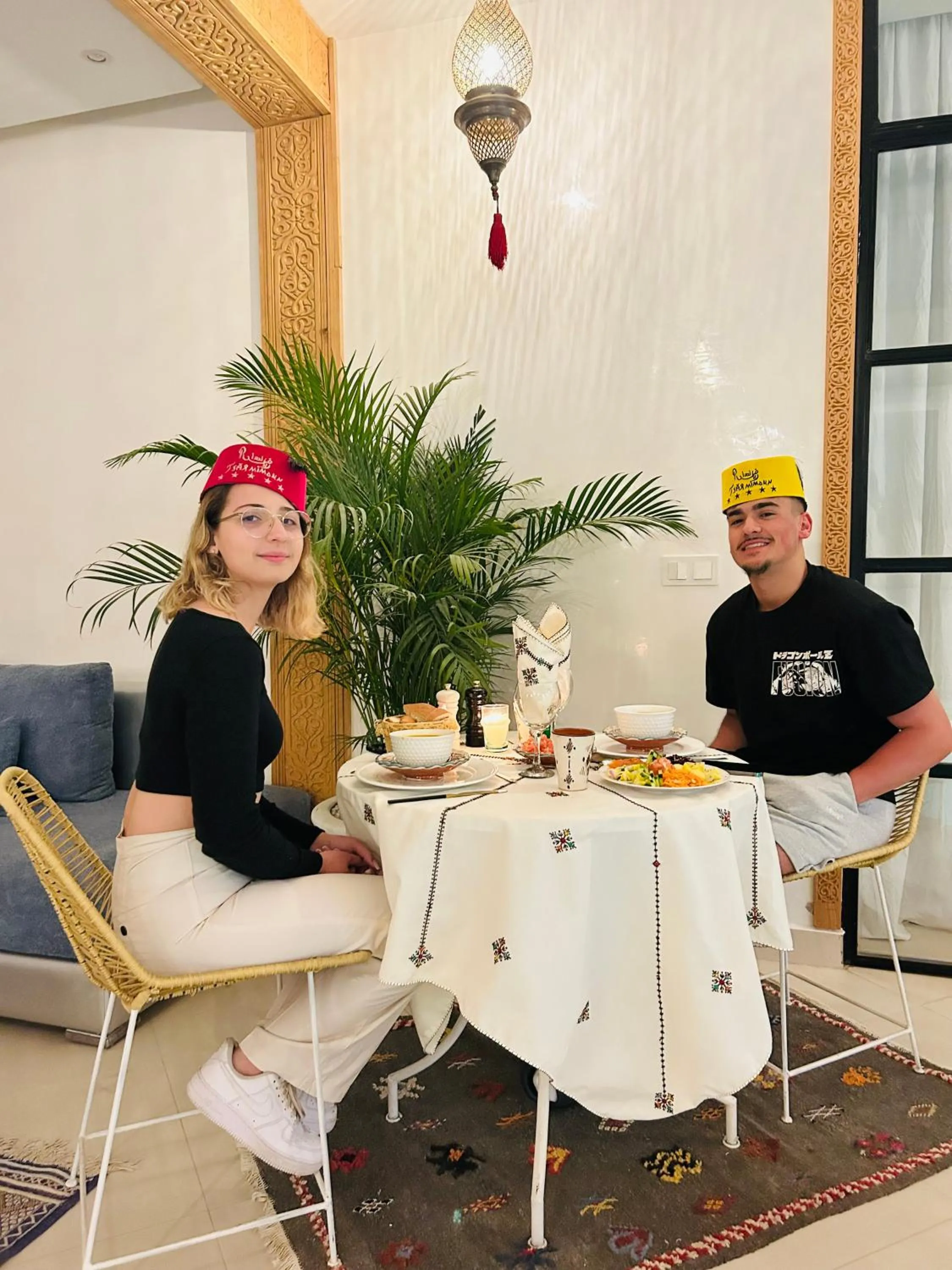 People in Riad Tsar Mimoun