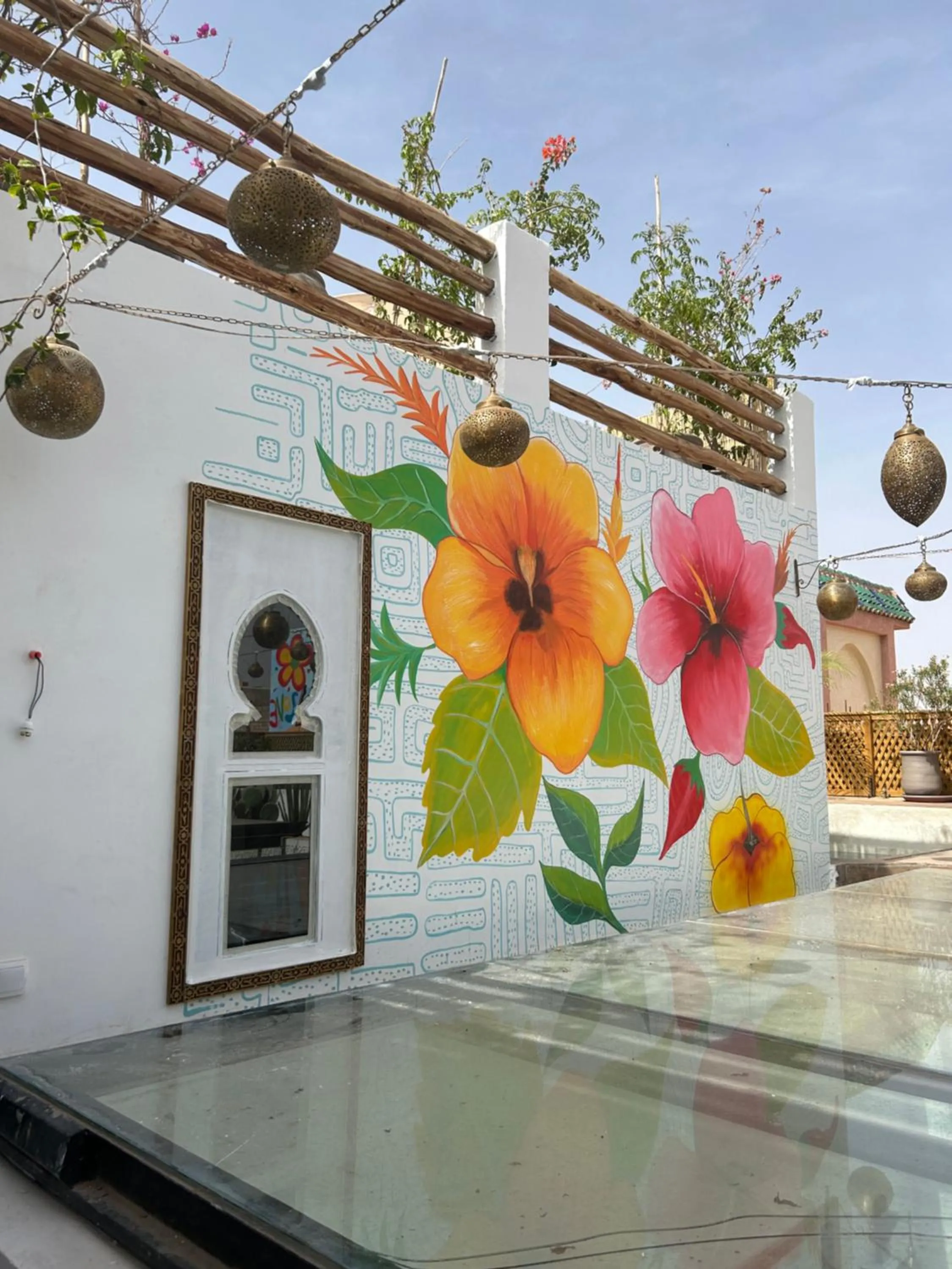 Balcony/Terrace in Riad Tsar Mimoun