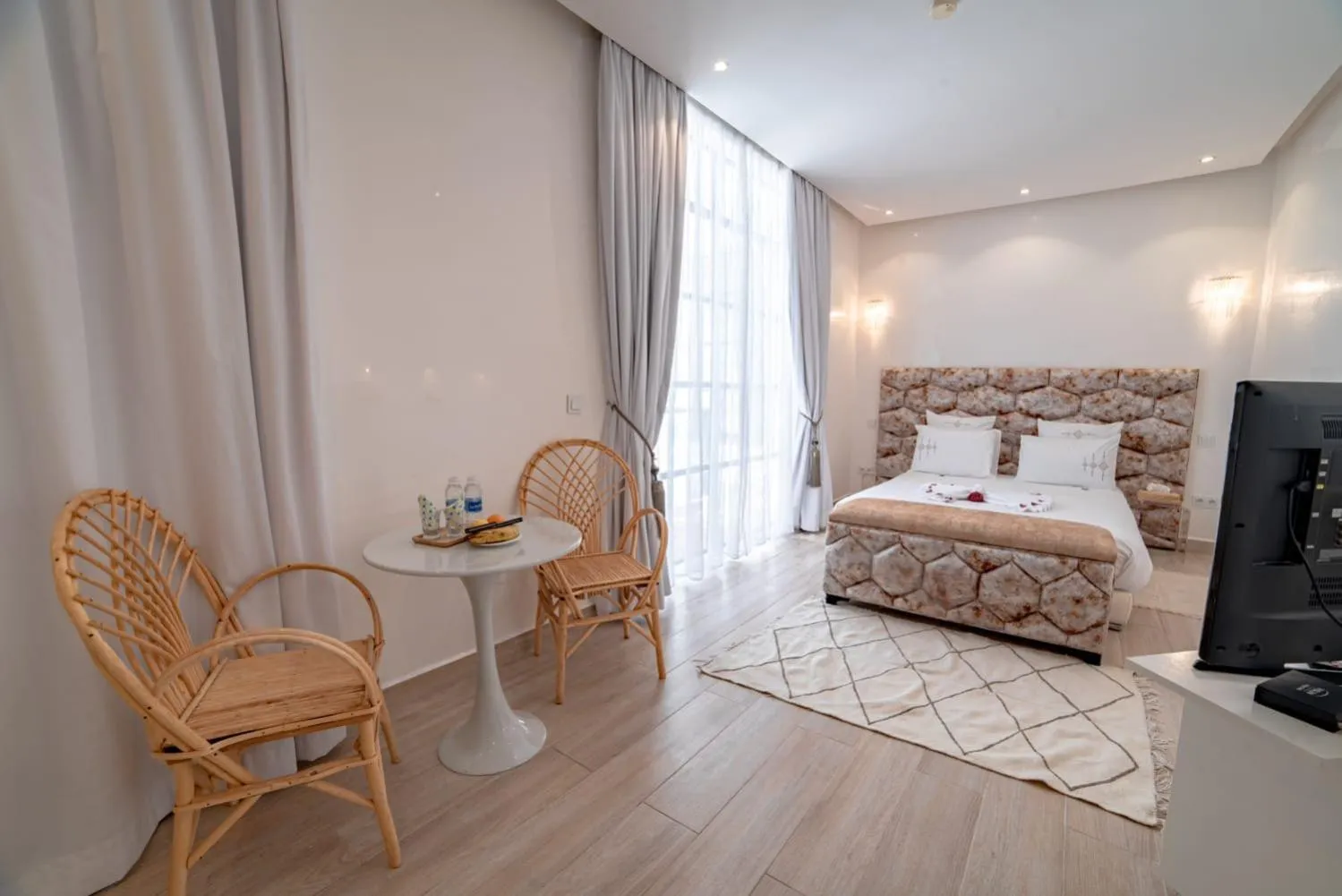 Bedroom, Bed in Riad Tsar Mimoun