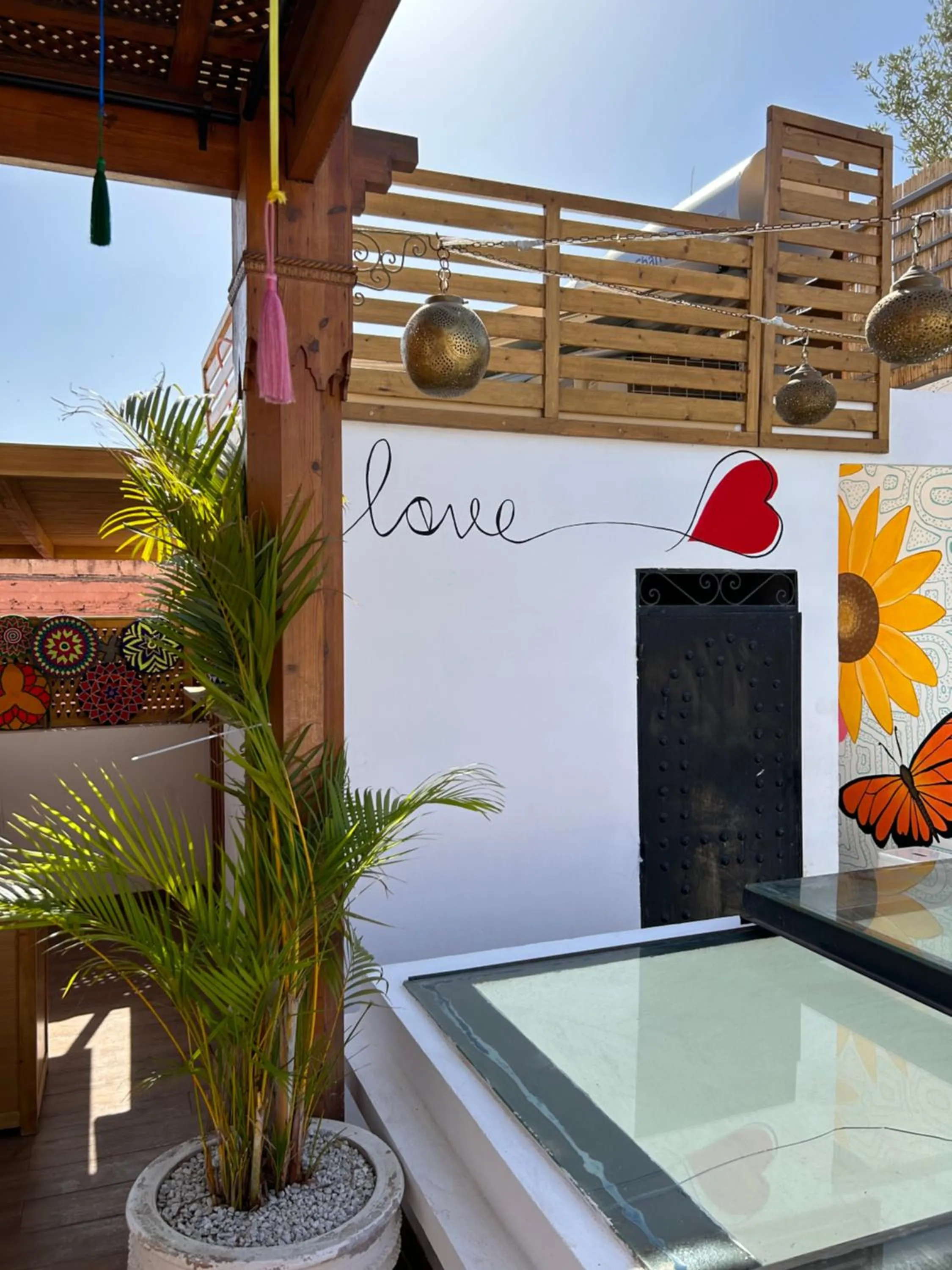 Patio in Riad Tsar Mimoun