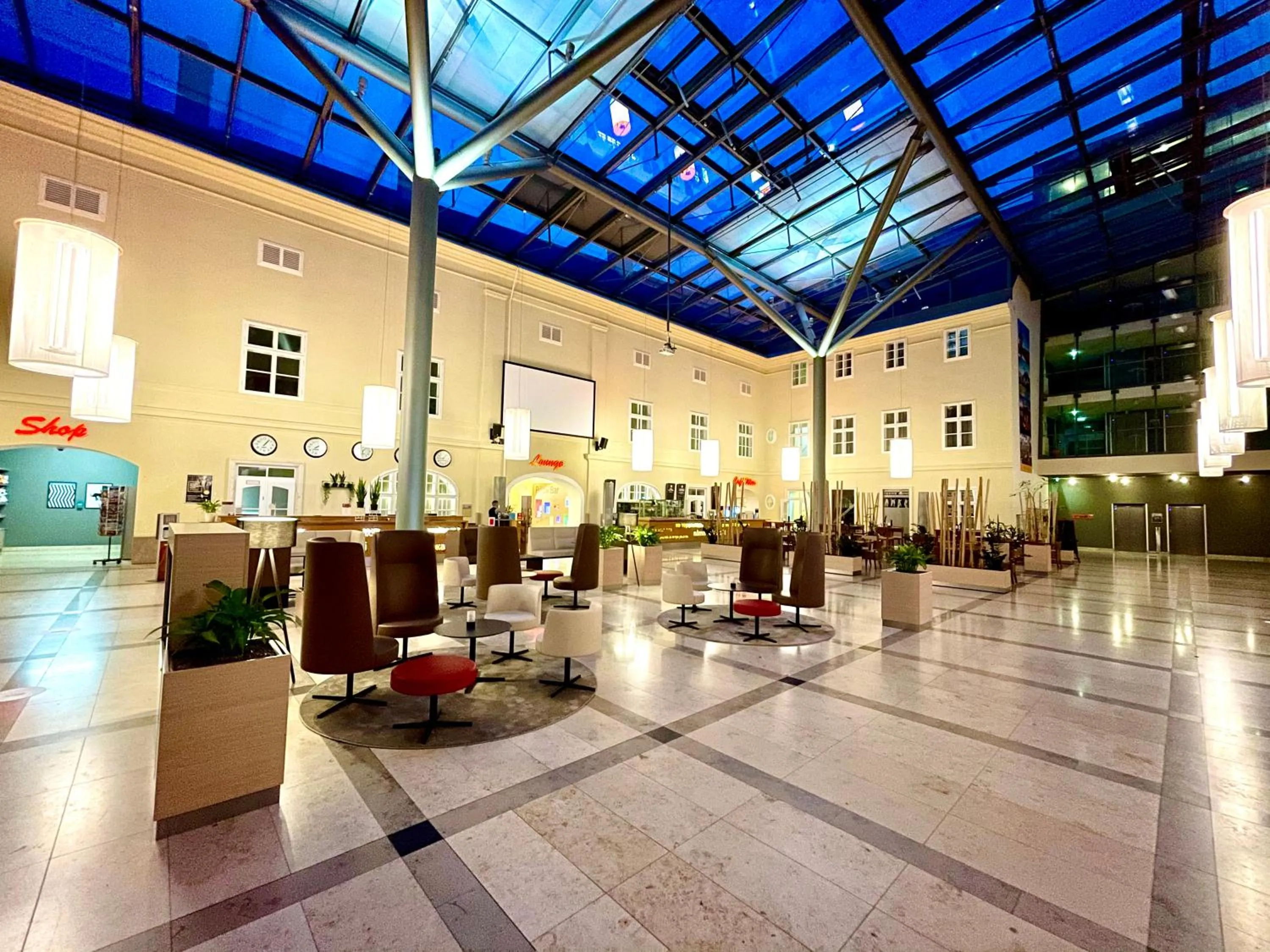 Lobby or reception in JUFA Hotel Wien City