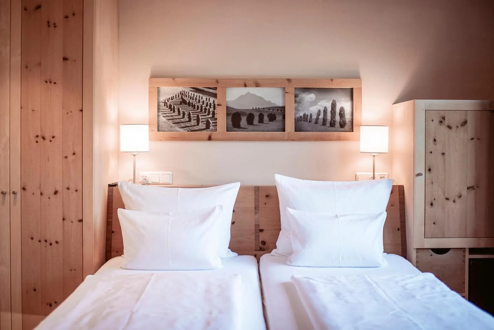 Bed in Gästehaus Bramböck