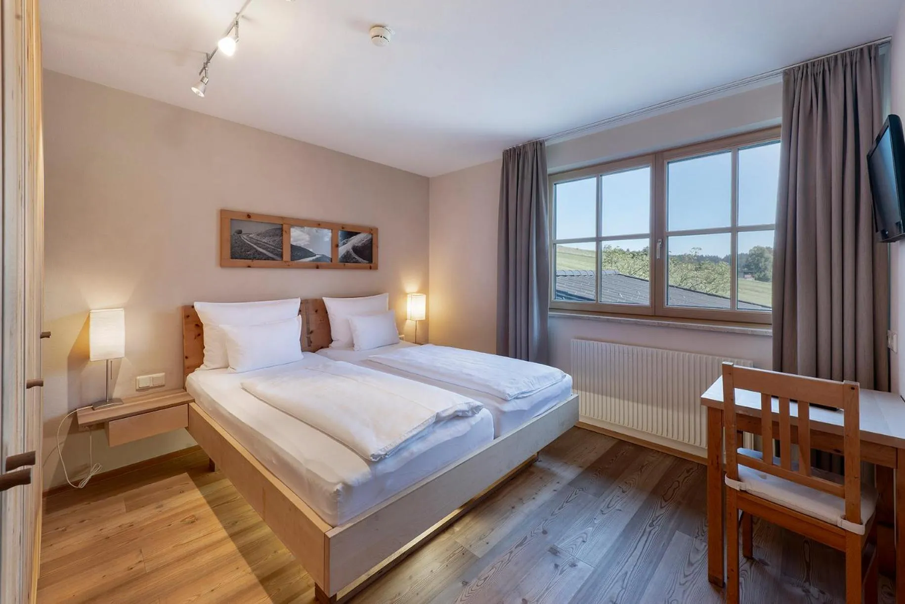 Bed in Gästehaus Bramböck