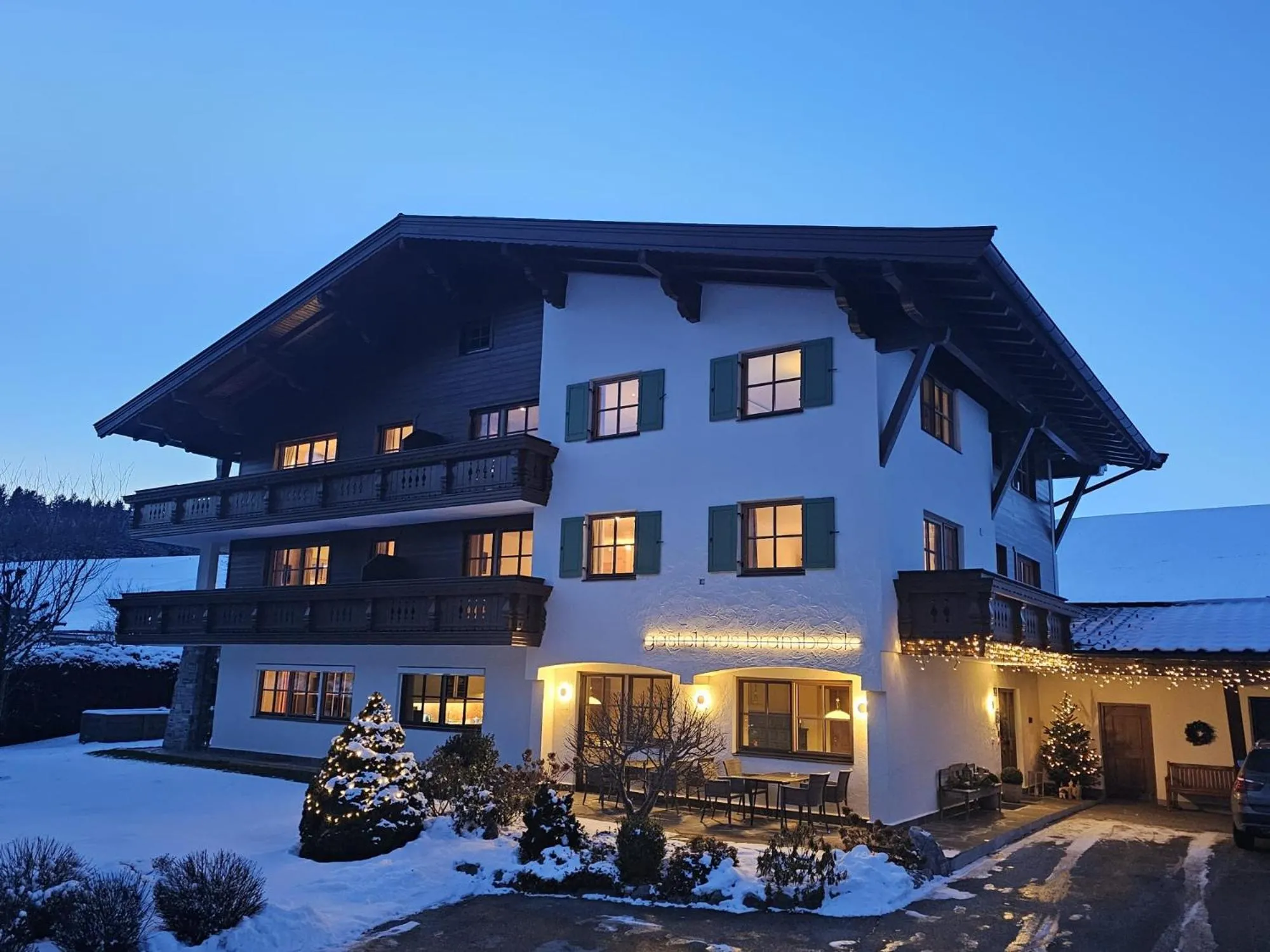 Property building in Gästehaus Bramböck