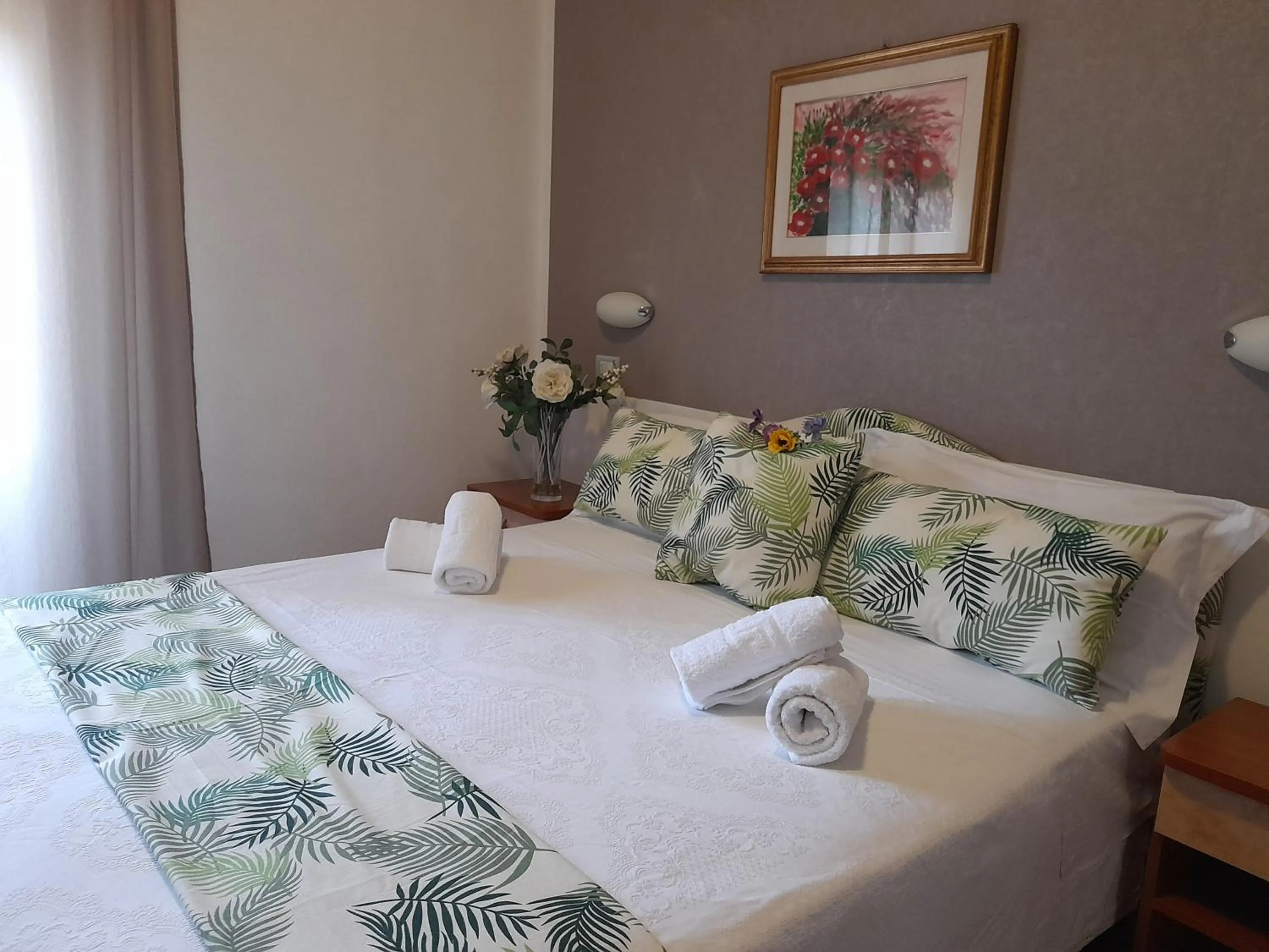 Bedroom, Bed in Hotel Tirrenia