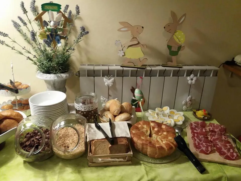 Italian breakfast in Hotel Tirrenia